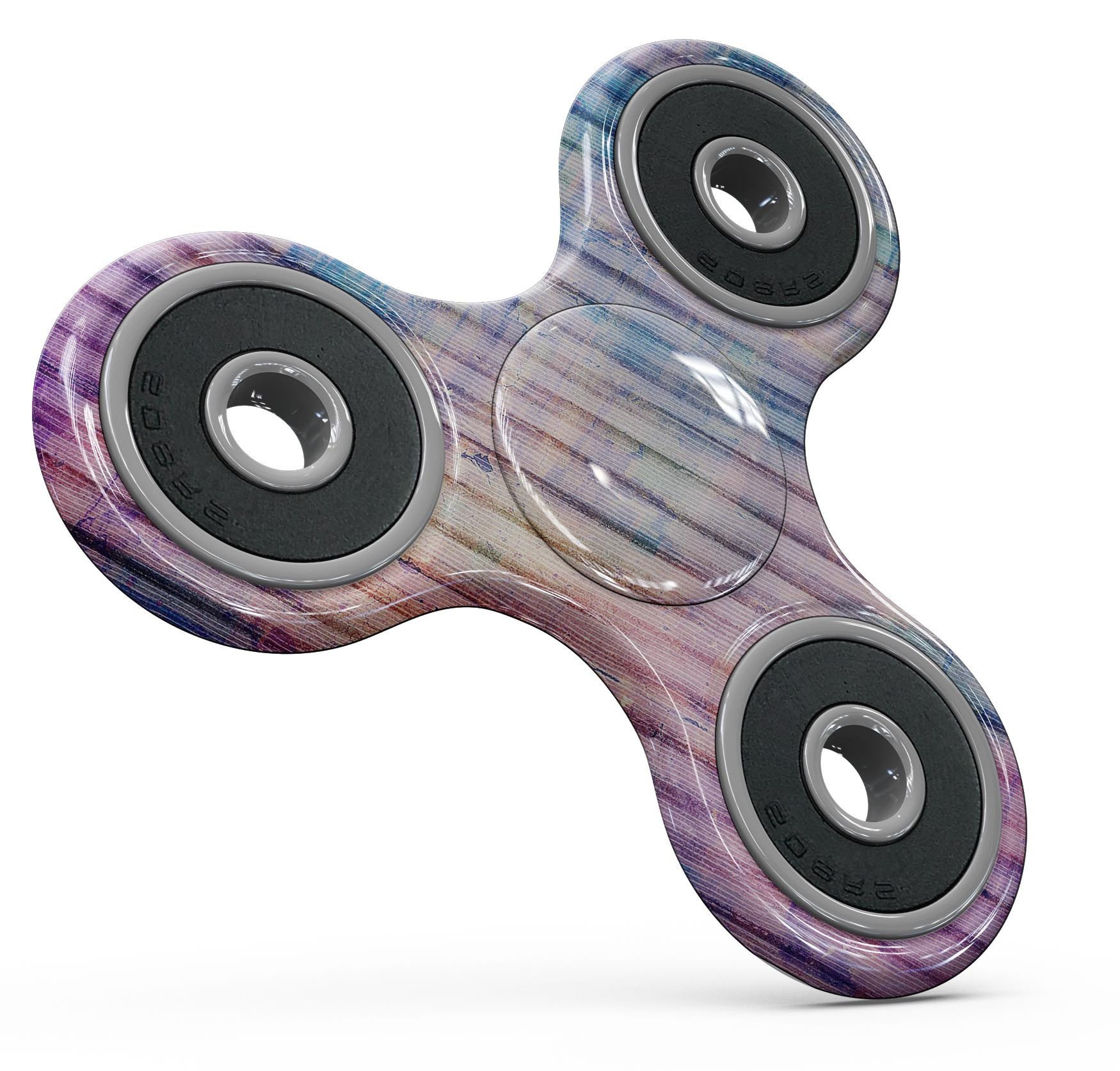 Dripping Blue Paint Full-Body Fidget Spinner Skin-Kit showcasing vibrant blue design on a fidget spinner.