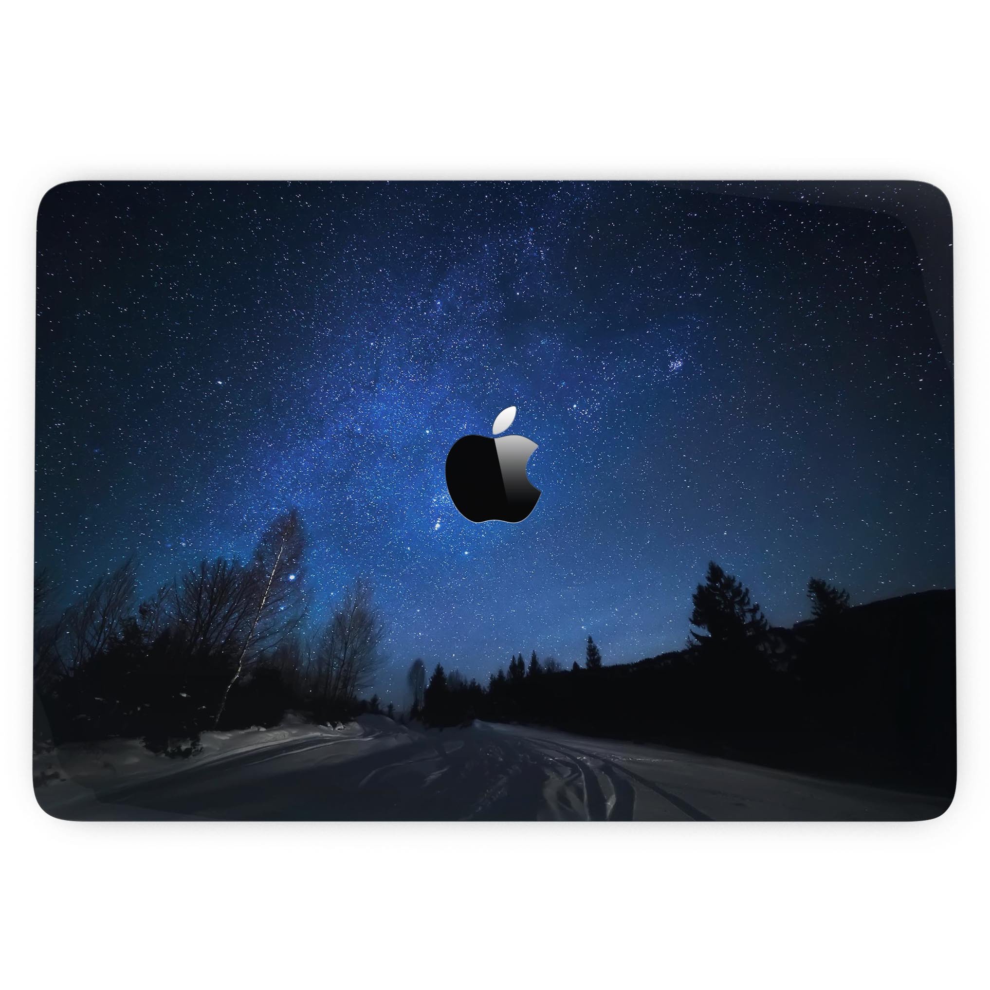 Drive all Night MacBook Pro Touch Bar Skin Kit showcasing a stylish design with premium vinyl finish.