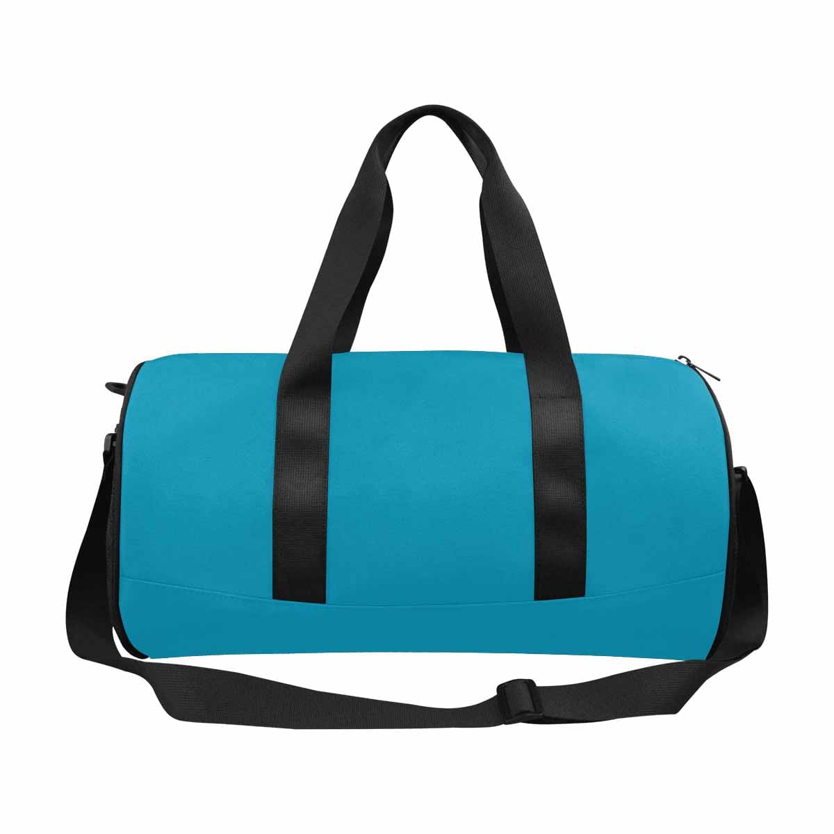 Blue Green Duffel Bag designed for travel and outdoor activities, featuring waterproof fabric and spacious compartments.