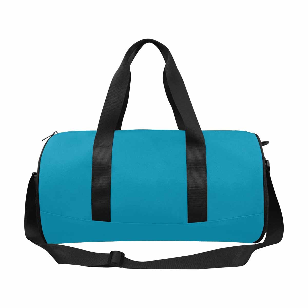 Blue Green Duffel Bag designed for travel and outdoor activities, featuring waterproof fabric and spacious compartments.