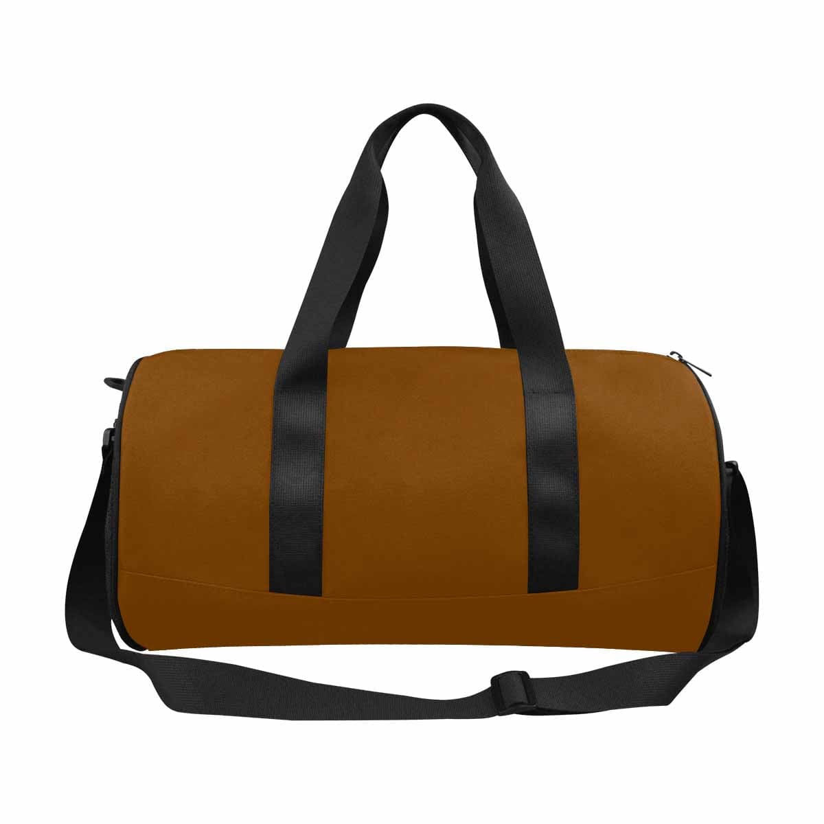 Chocolate Brown Duffel Bag designed for travel and outdoor activities, featuring waterproof fabric and spacious compartments.