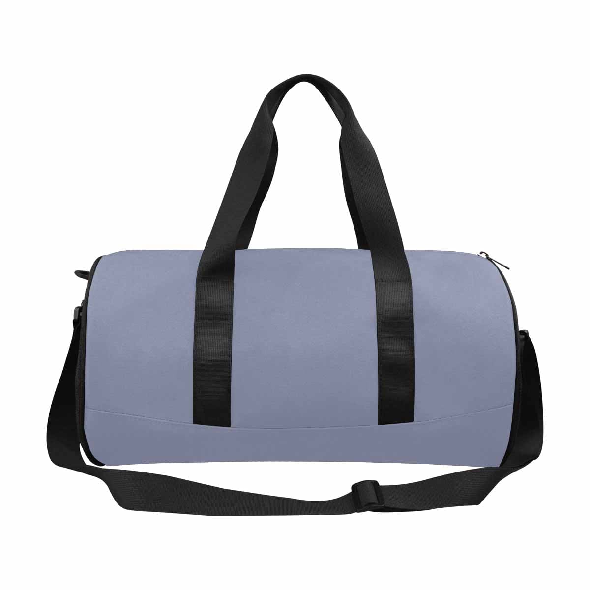 Cool Gray Duffel Bag designed for travel and outdoor activities, featuring waterproof fabric and spacious compartments.