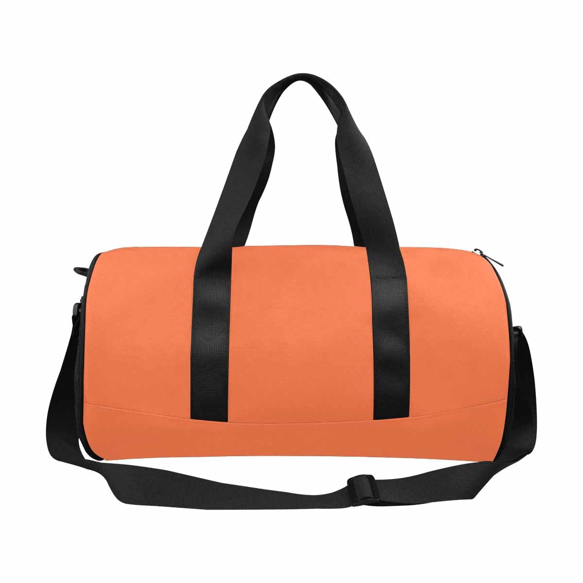 Coral Red Duffel Bag designed for travel and outdoor activities, featuring waterproof fabric and spacious compartments.