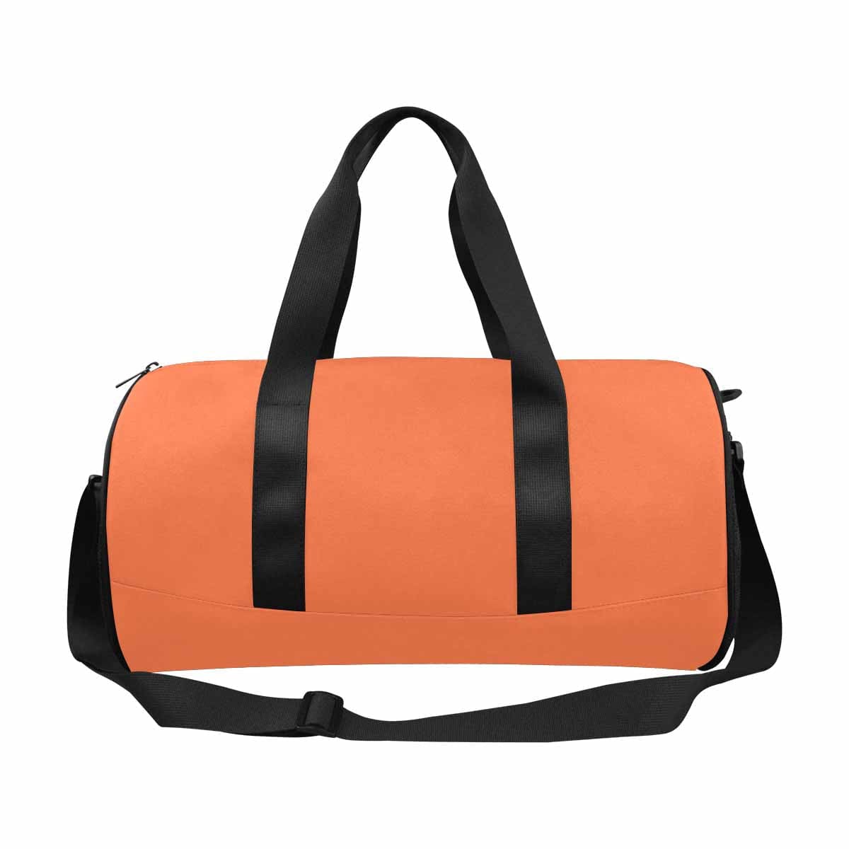 Coral Red Duffel Bag designed for travel and outdoor activities, featuring waterproof fabric and spacious compartments.