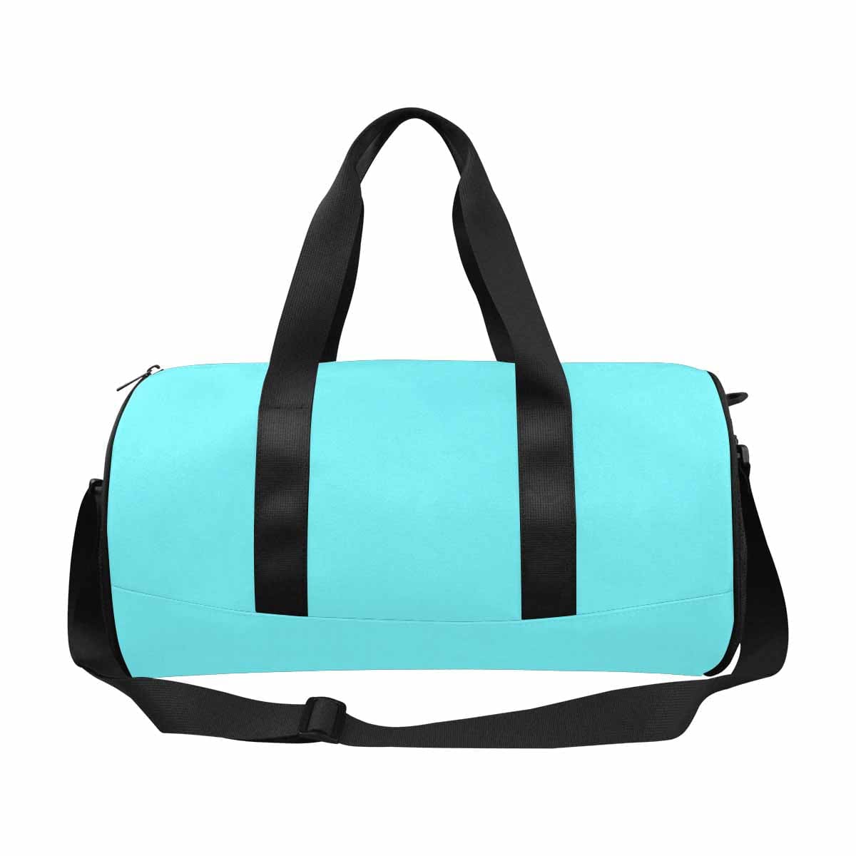 Electric Blue Duffel Bag designed for travel, featuring waterproof fabric and spacious compartments.