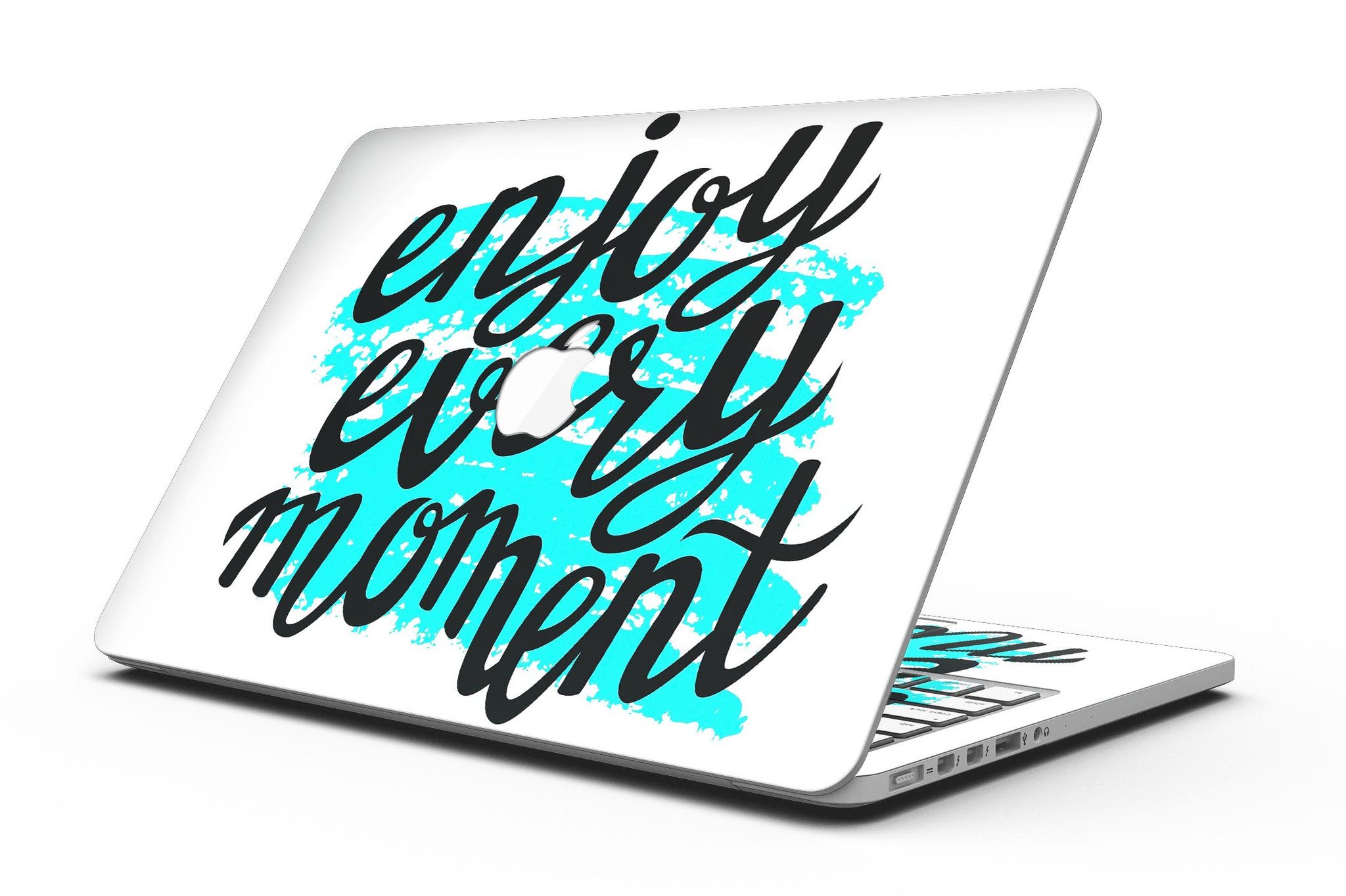 Stylish Design Skinz applied to a MacBook Pro with Retina Display, showcasing a sleek and modern look.