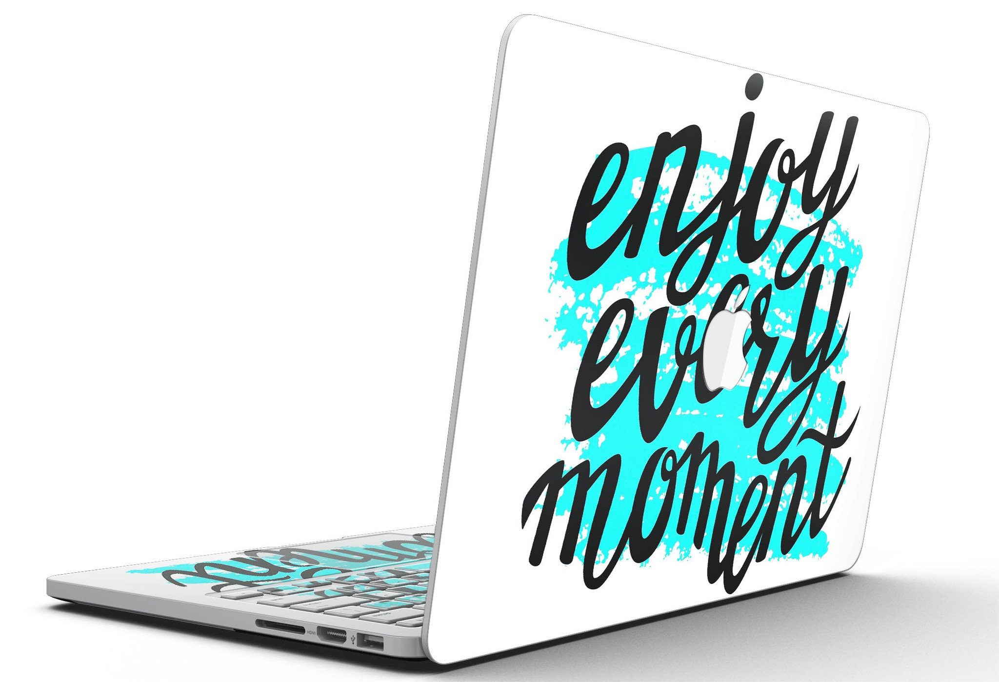 Stylish Design Skinz applied to a MacBook Pro with Retina Display, showcasing a sleek and modern look.