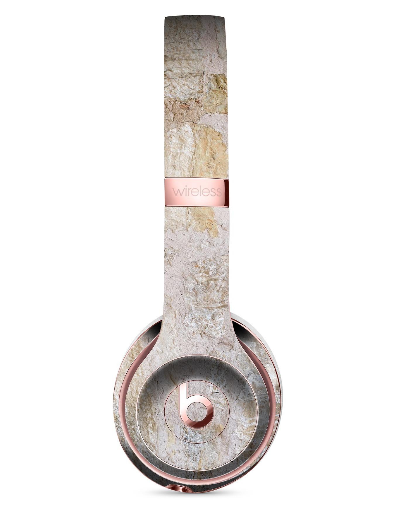 Exposed Eroding Brick Wall Skin Kit for Beats by Dre Solo 3 Wireless Headphones, showcasing vibrant design and premium vinyl material.