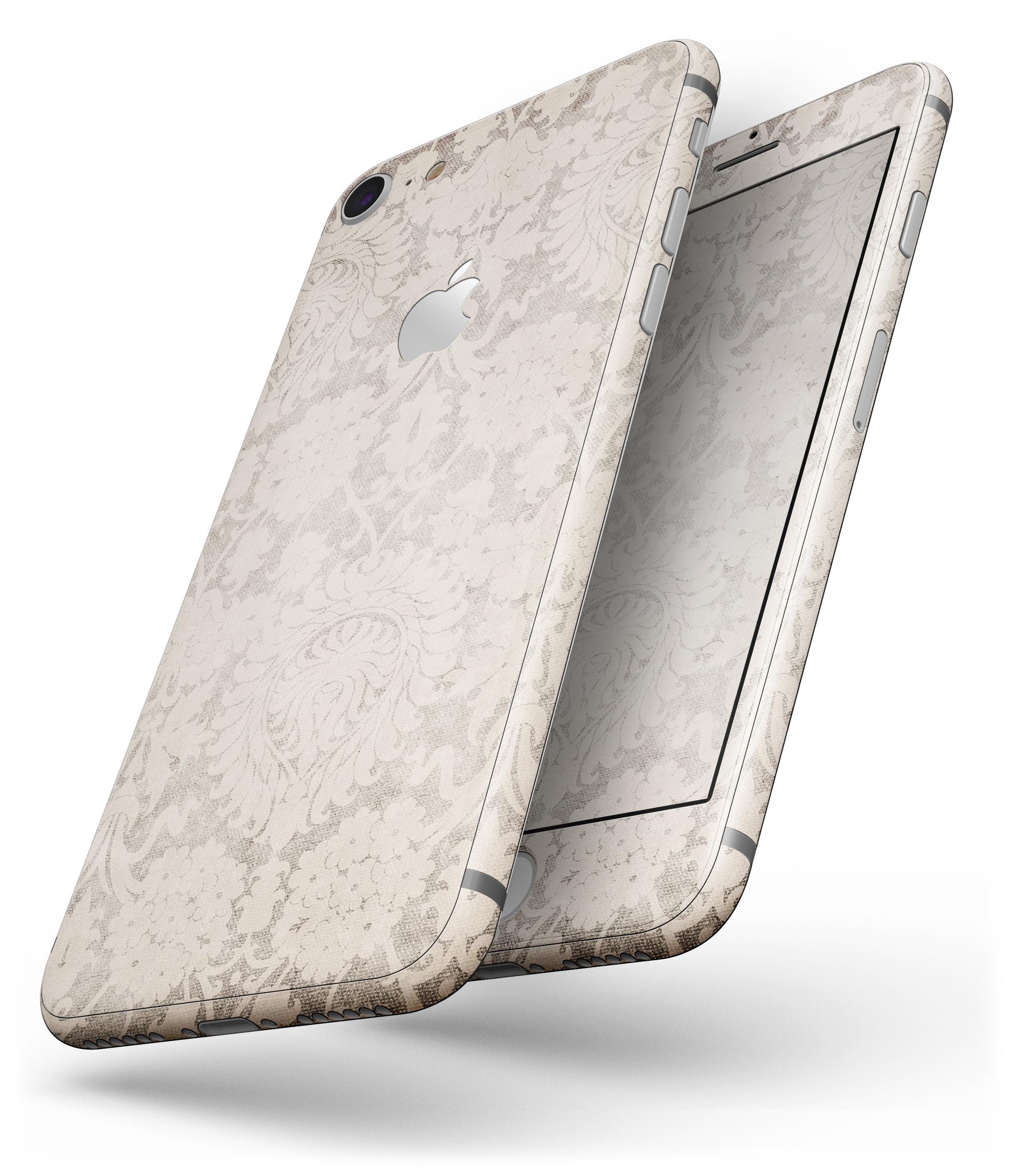 Faded Grunge Pattern Skin-kit for iPhone 8 and 8 Plus, showcasing a stylish design with a textured finish.