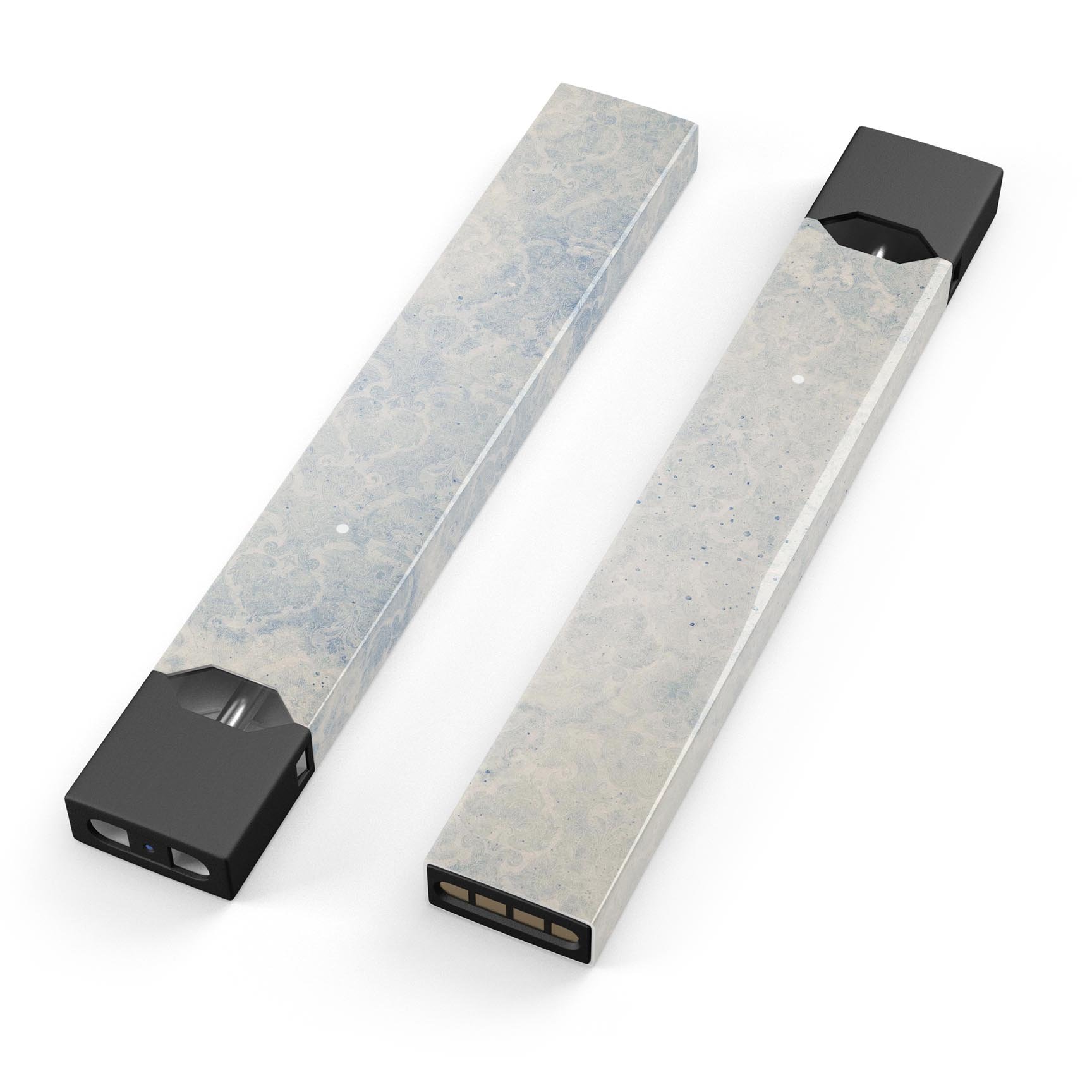 Faded Winds of Winter Damask Pattern decal for JUUL vaping device, showcasing intricate design and premium quality.