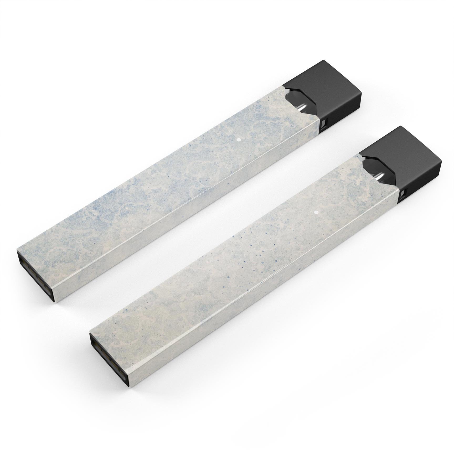 Faded Winds of Winter Damask Pattern decal for JUUL vaping device, showcasing intricate design and premium quality.