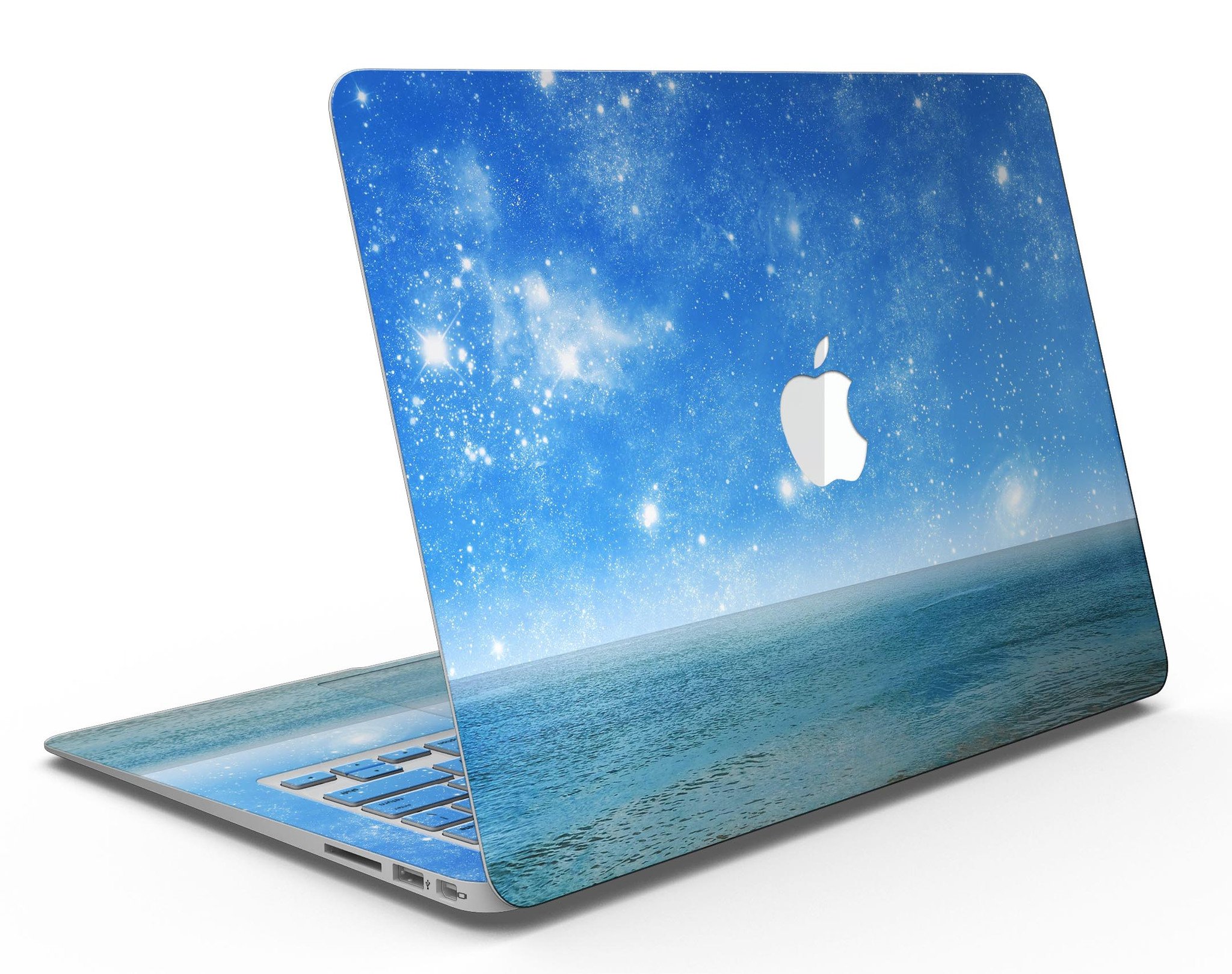 Fantasy Fantasea MacBook Air Skin Kit showcasing vibrant design and premium vinyl material.