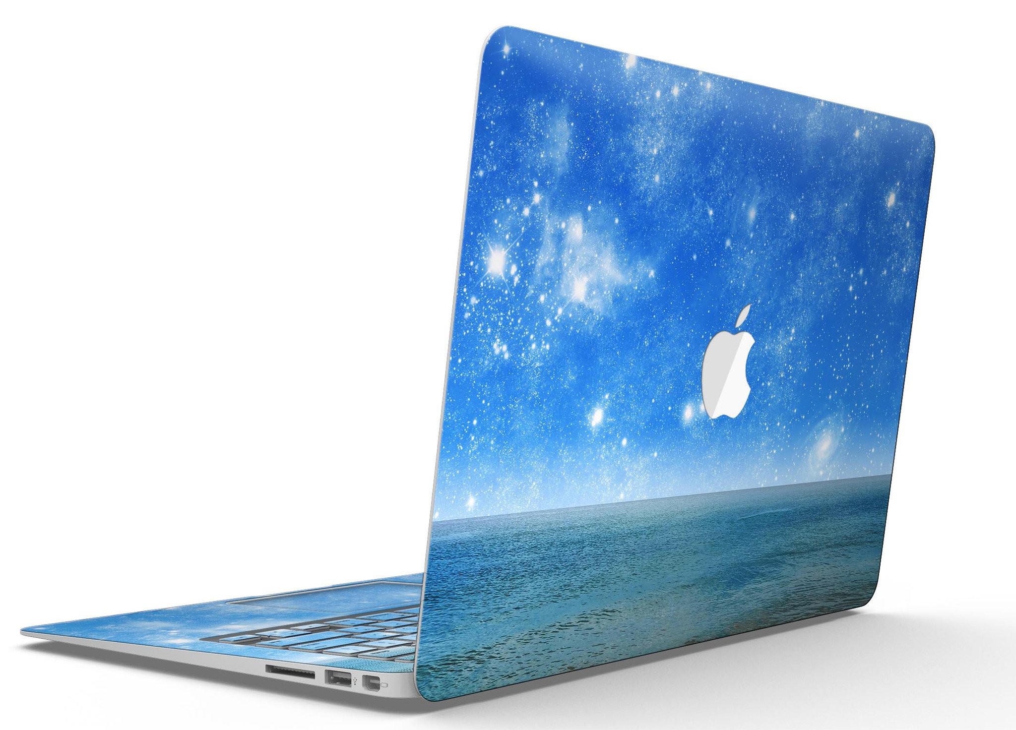 Fantasy Fantasea MacBook Air Skin Kit showcasing vibrant design and premium vinyl material.