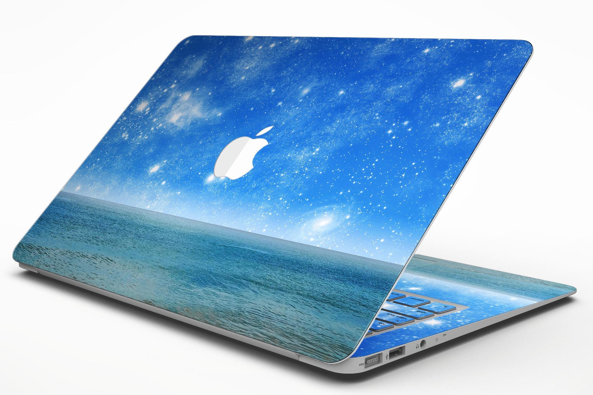 Fantasy Fantasea MacBook Air Skin Kit showcasing vibrant design and premium vinyl material.