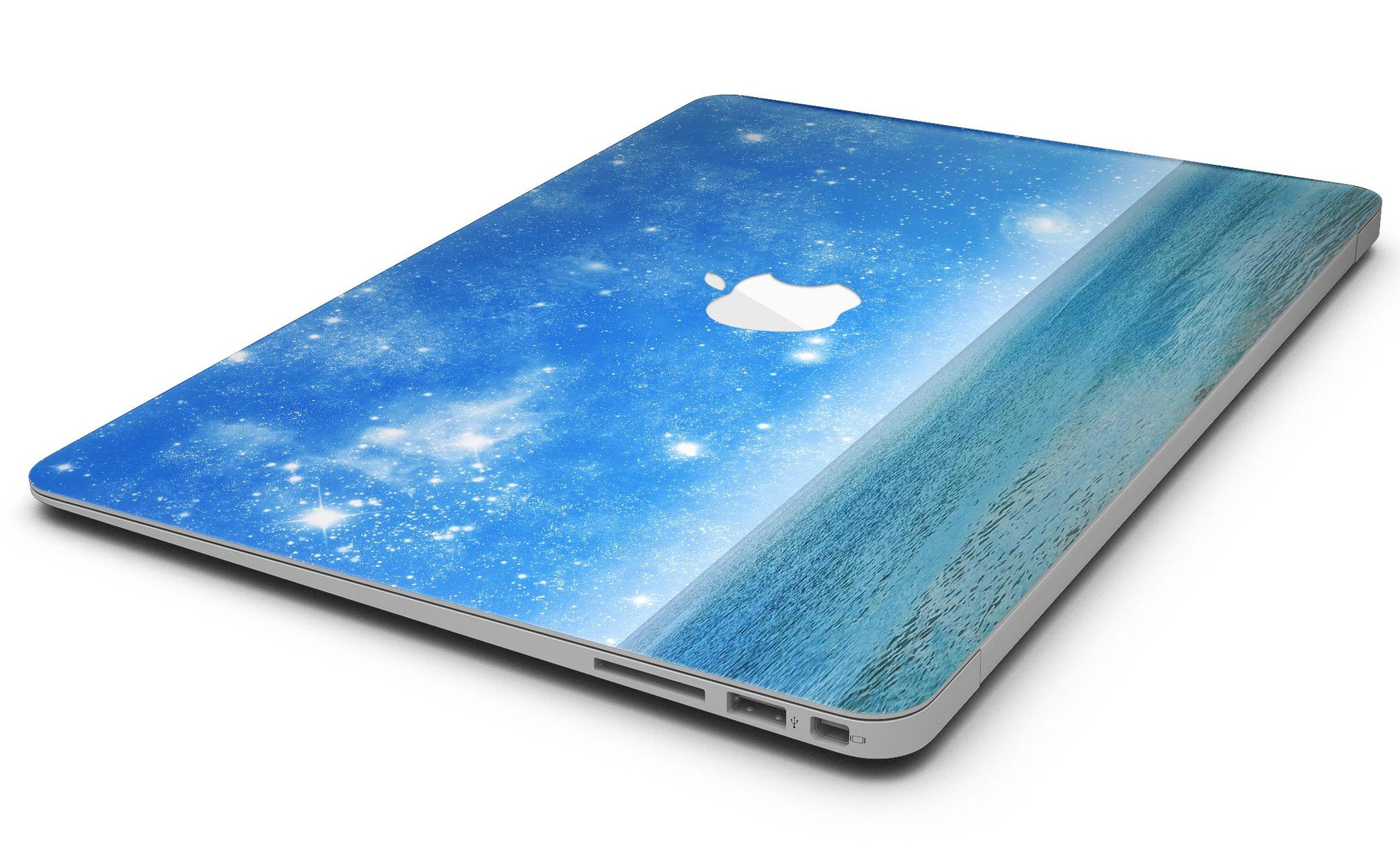 Fantasy Fantasea MacBook Air Skin Kit showcasing vibrant design and premium vinyl material.