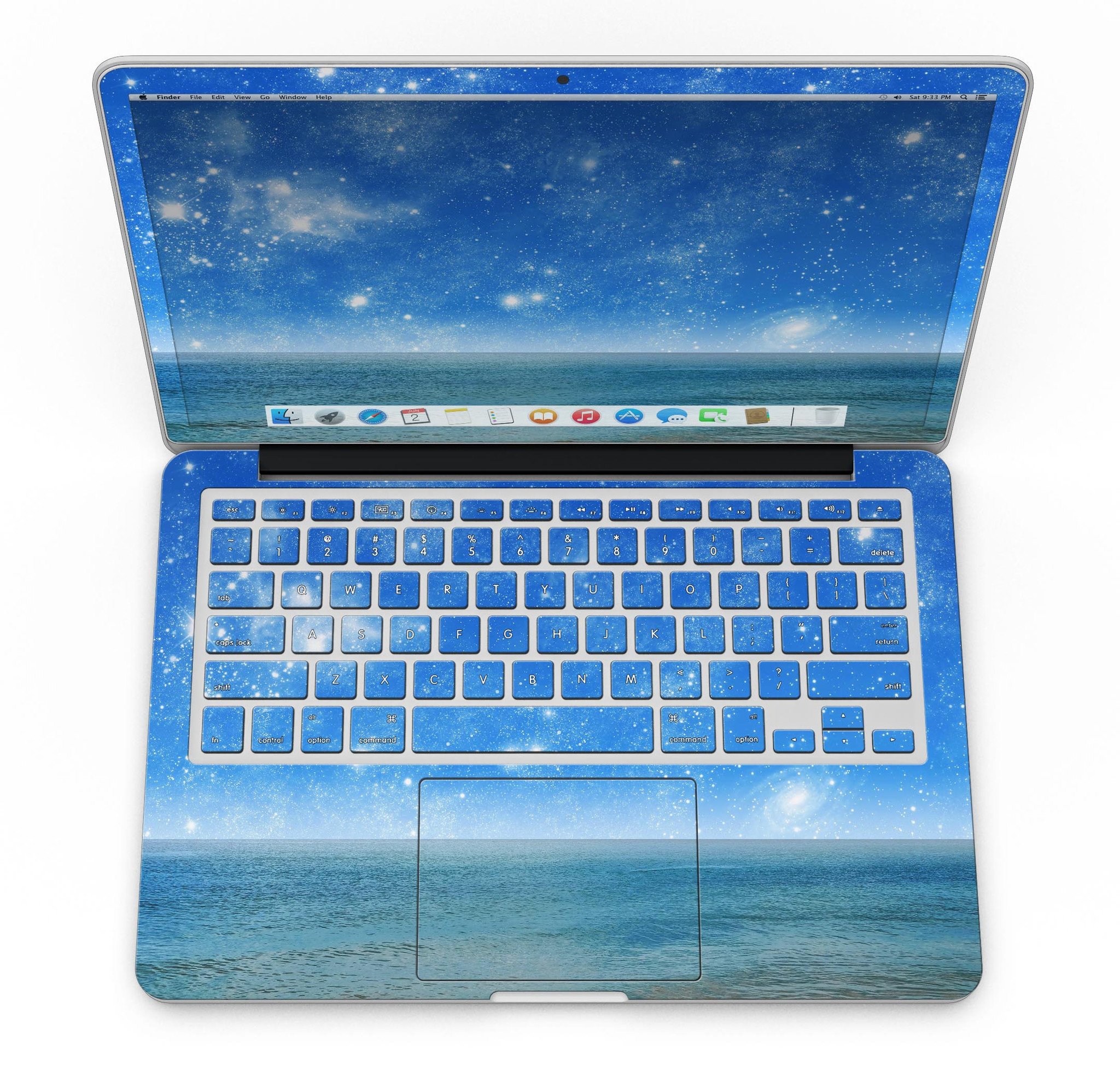 Fantasy Fantasea full-coverage skin for MacBook Pro with Retina Display, showcasing vibrant design and premium vinyl material.