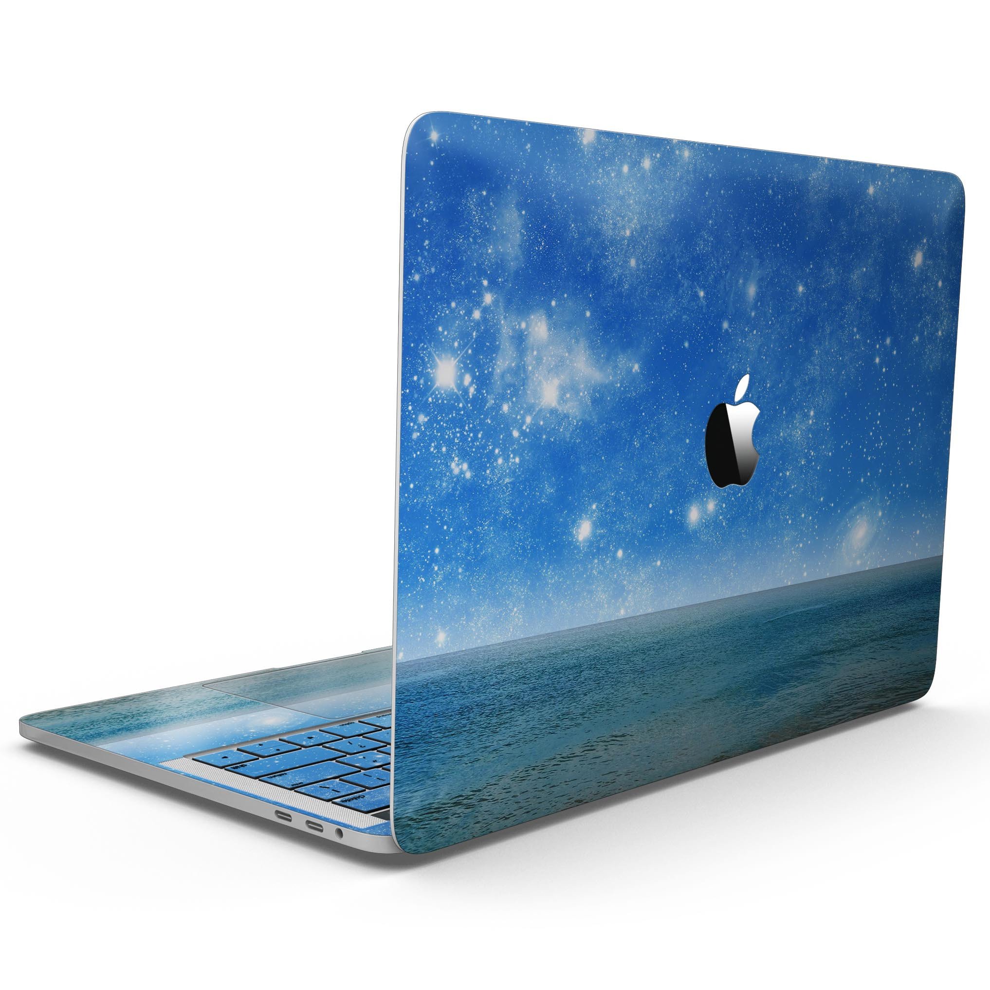 Fantasy Fantasea skin kit for MacBook Pro with Touch Bar, showcasing vibrant design and premium vinyl material.