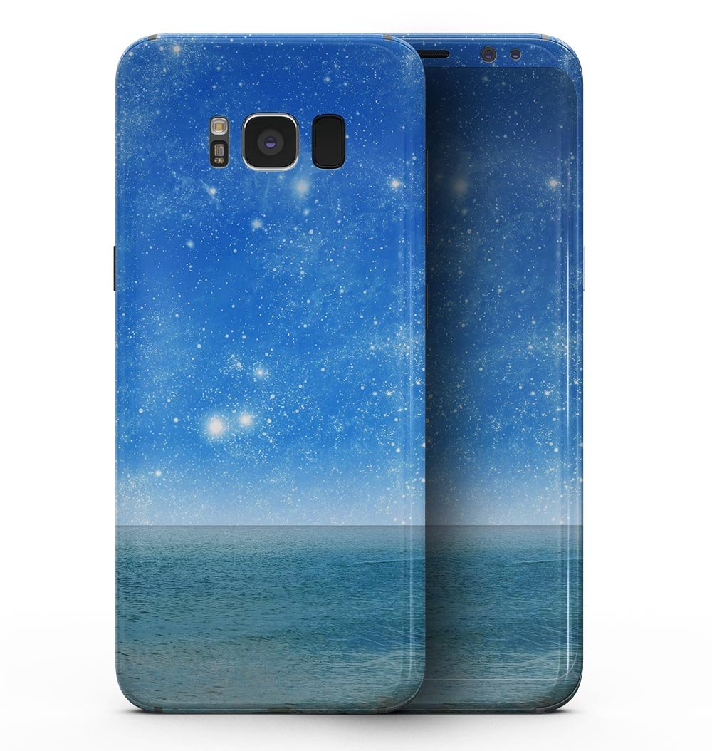 Fantasy Fantasea Full-Body Skin Kit for Samsung Galaxy S8, showcasing vibrant graphics and premium vinyl material.