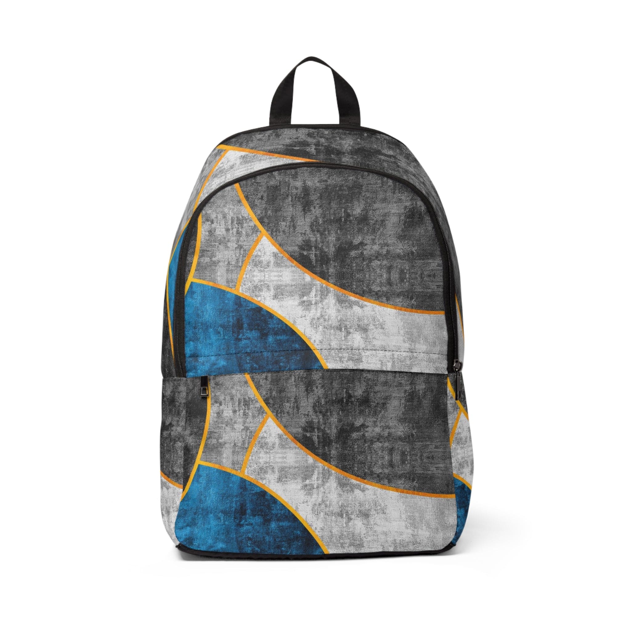 Fashion Backpack in Blue Grey, waterproof design with adjustable straps, perfect for urban adventures.