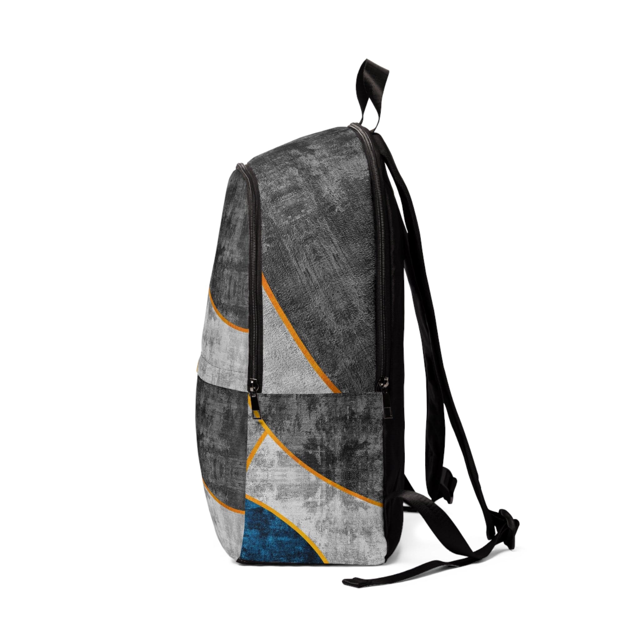 Fashion Backpack in Blue Grey, waterproof design with adjustable straps, perfect for urban adventures.