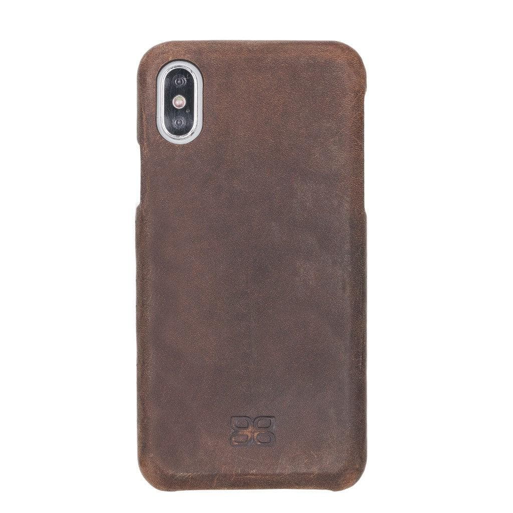 Full Leather Coating Detachable Wallet Case for Apple iPhone X Series, showcasing premium leather, card slots, and kick-stand feature.