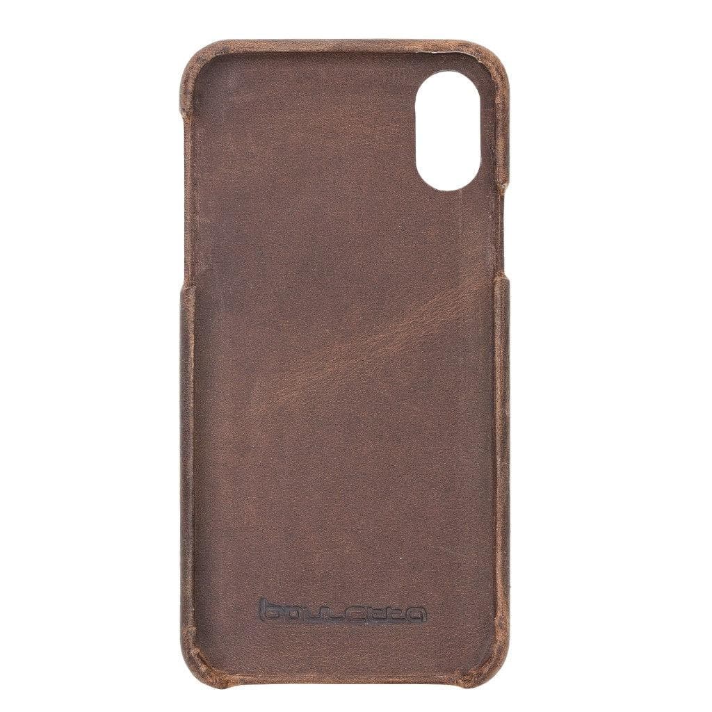 Full Leather Coating Detachable Wallet Case for Apple iPhone X Series, showcasing premium leather, card slots, and kick-stand feature.