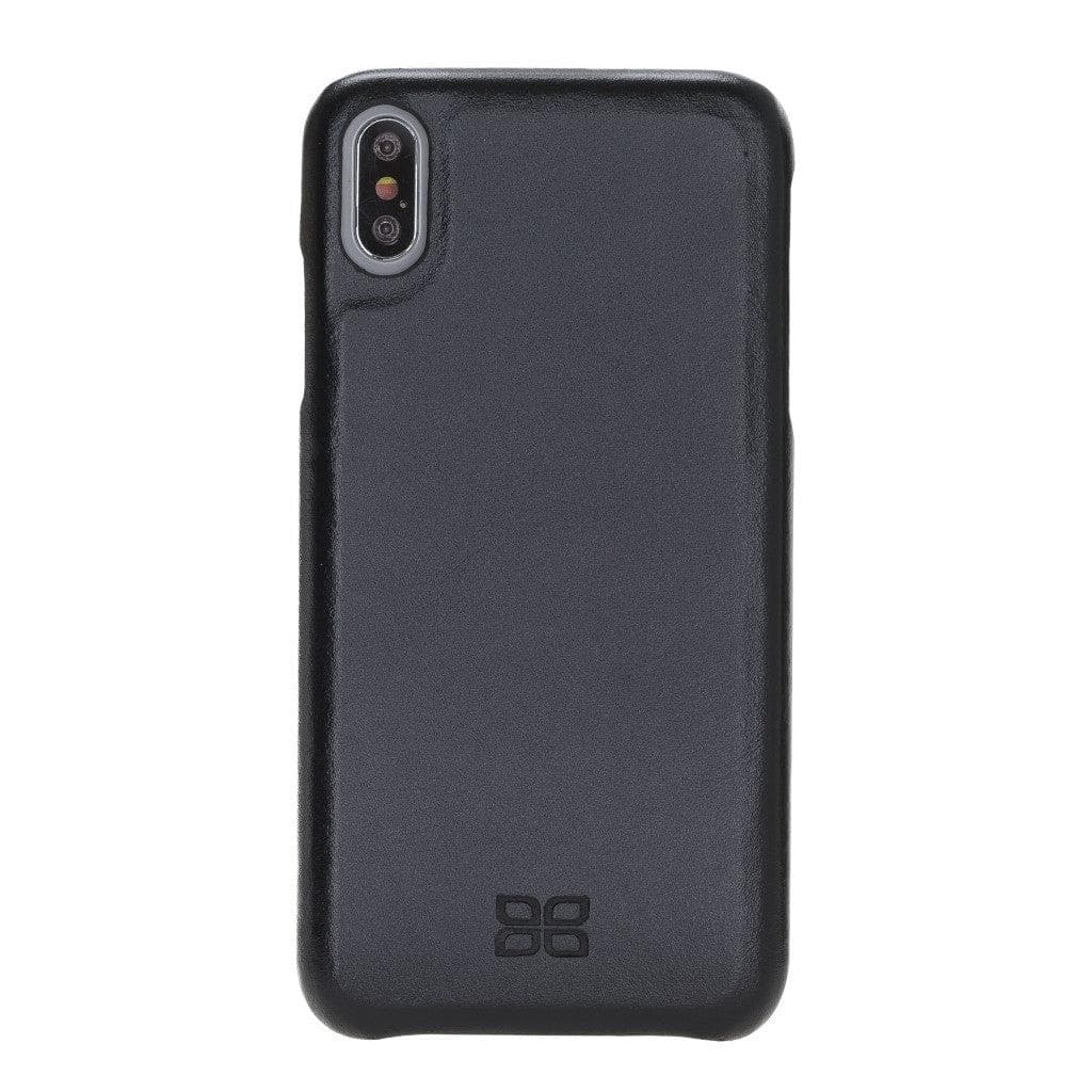 Full Leather Coating Detachable Wallet Case for Apple iPhone X Series, showcasing premium leather, card slots, and kick-stand feature.