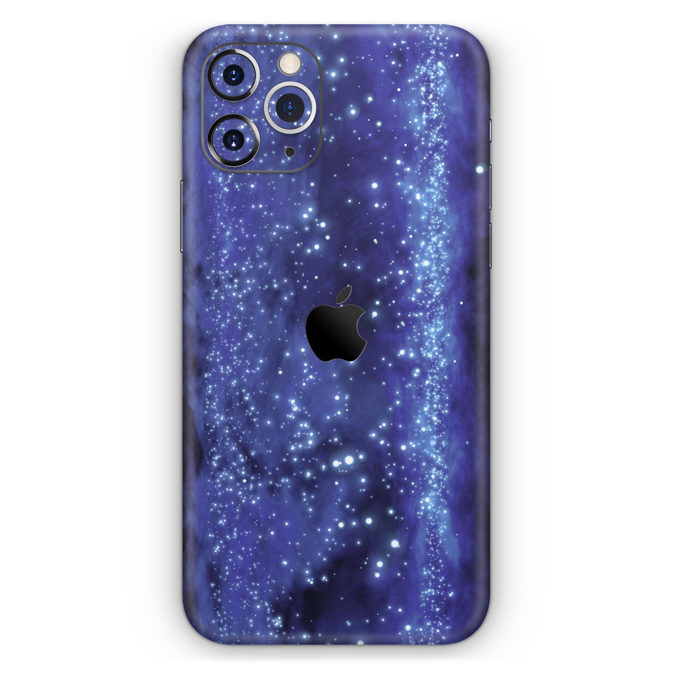 Glowing Purple V2 Orbs of Light skin for Apple iPhone, showcasing vibrant purple design on a sleek device.