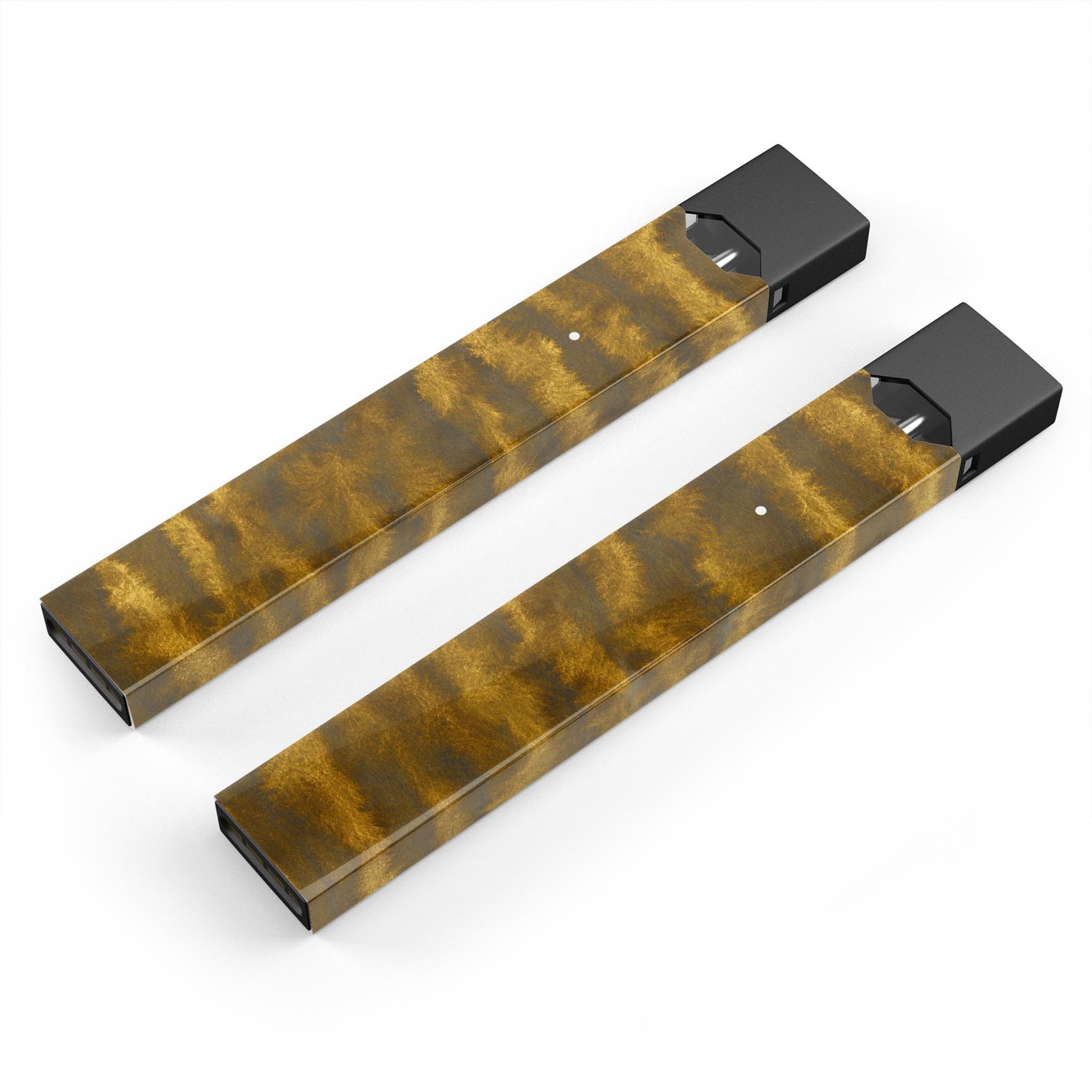 Gold Standard WaterColor Brushed V3 decal skin for JUUL vaping device, showcasing vibrant colors and premium design.