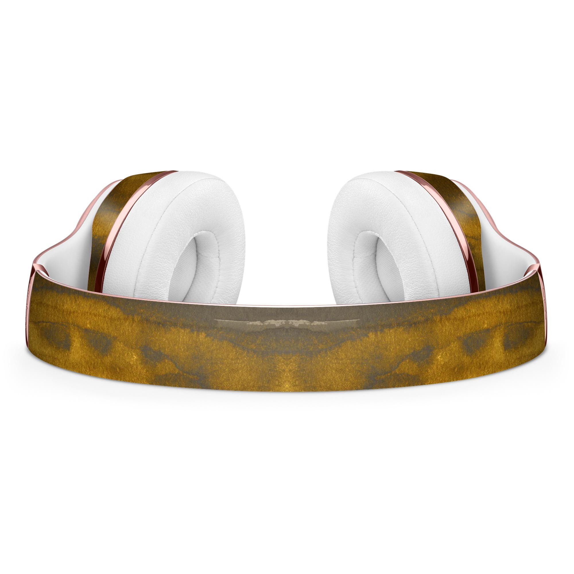 Gold Standard WaterColor Brushed V4 Skin Kit for Beats by Dre Solo 3 Wireless Headphones, showcasing vibrant watercolor design and premium vinyl material.