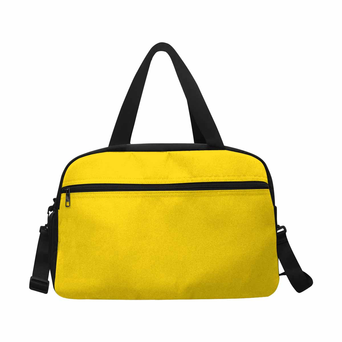 Gold Yellow Tote and Crossbody Travel Bag showcasing its durable nylon material and spacious design.