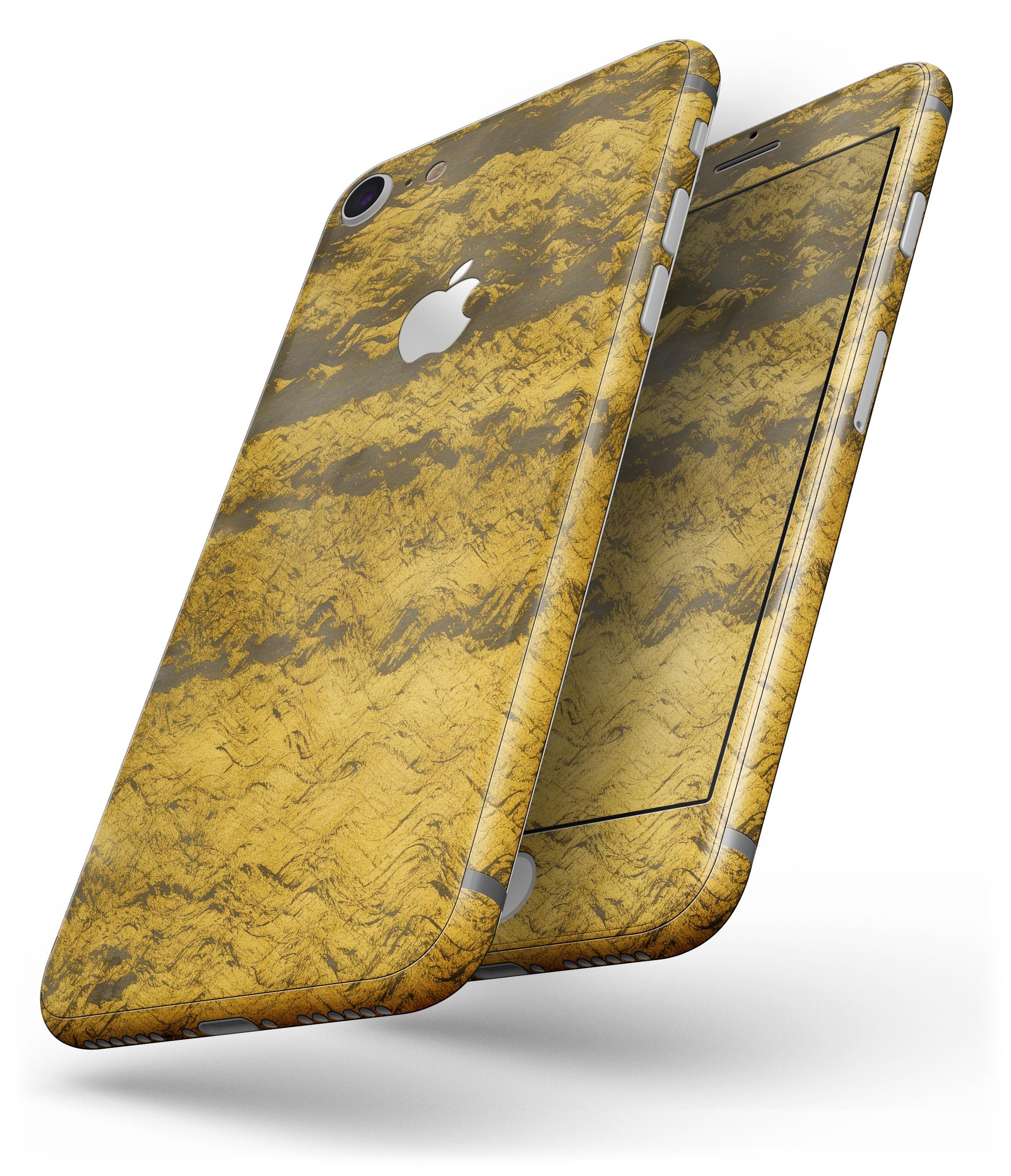 Golden Burnt Ramen V1 skin for iPhone 8 and 8 Plus, showcasing a vibrant design with a glossy finish.