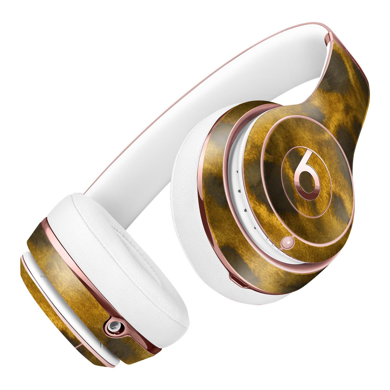 Golden Caterpillar Caverns Full-Body Skin Kit for Beats by Dre, showcasing vibrant design and premium vinyl material.