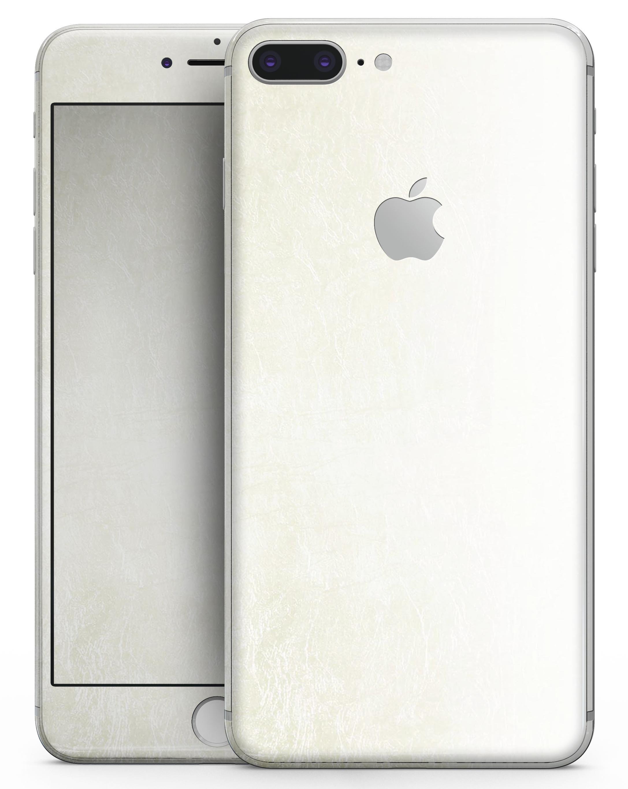 Golden Fade to White skin for iPhone 8 and 8 Plus, showcasing a stylish design with a smooth finish.