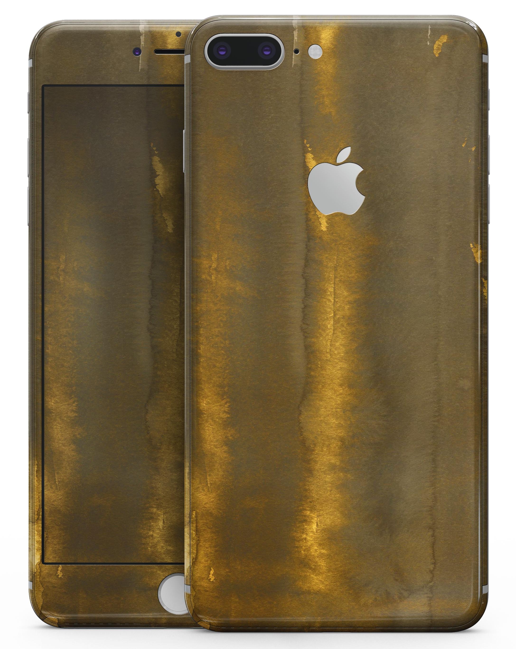 Golden Forest Field skin for iPhone 8 and 8 Plus, showcasing a vibrant forest design on premium vinyl.