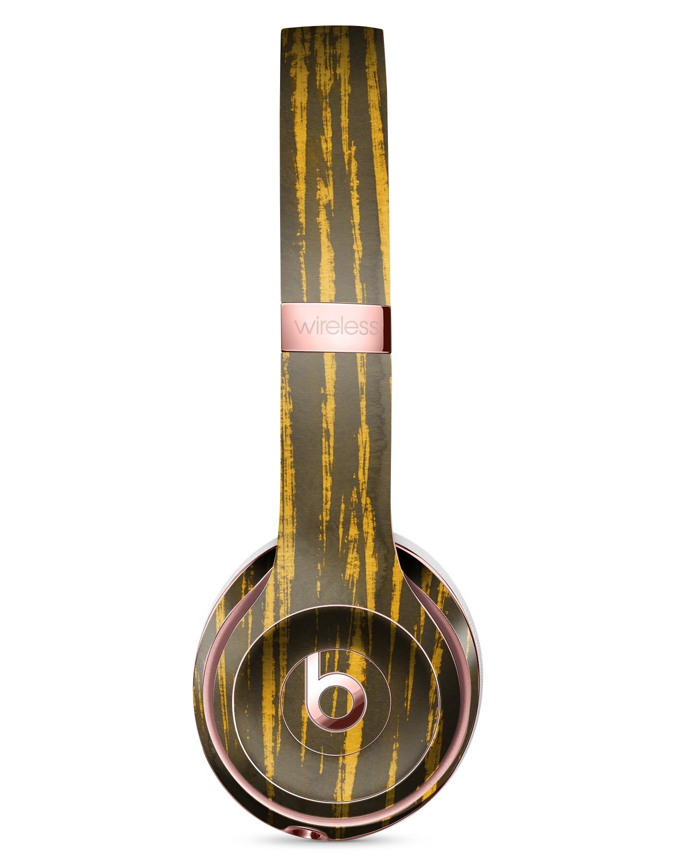 Golden Stratus Clouds V2 Full-Body Skin Kit for Beats by Dre Solo 3 Wireless Headphones, showcasing vibrant design and premium vinyl material.