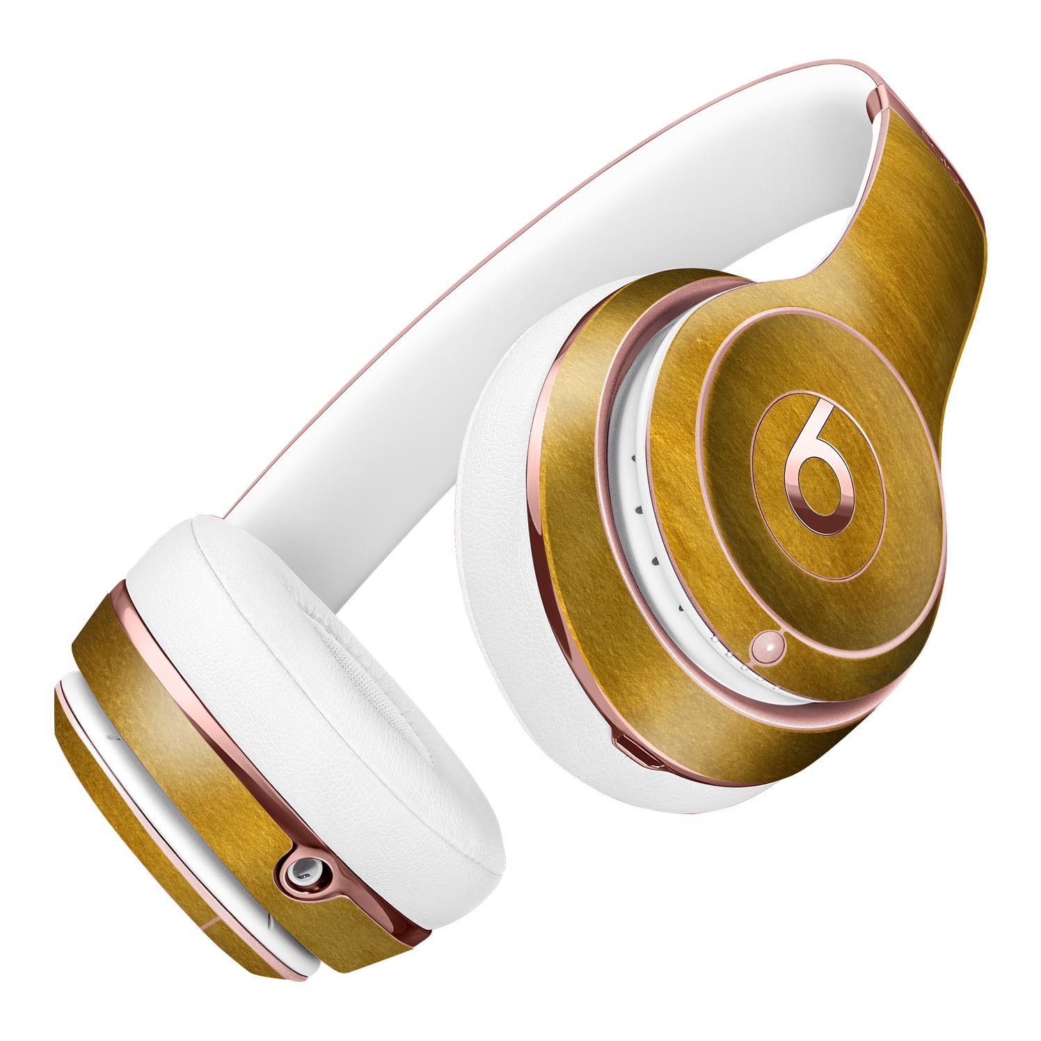 Golden Weeping Willow Skin Kit for Beats by Dre Solo 3 Wireless Headphones, showcasing vibrant design and protective vinyl material.