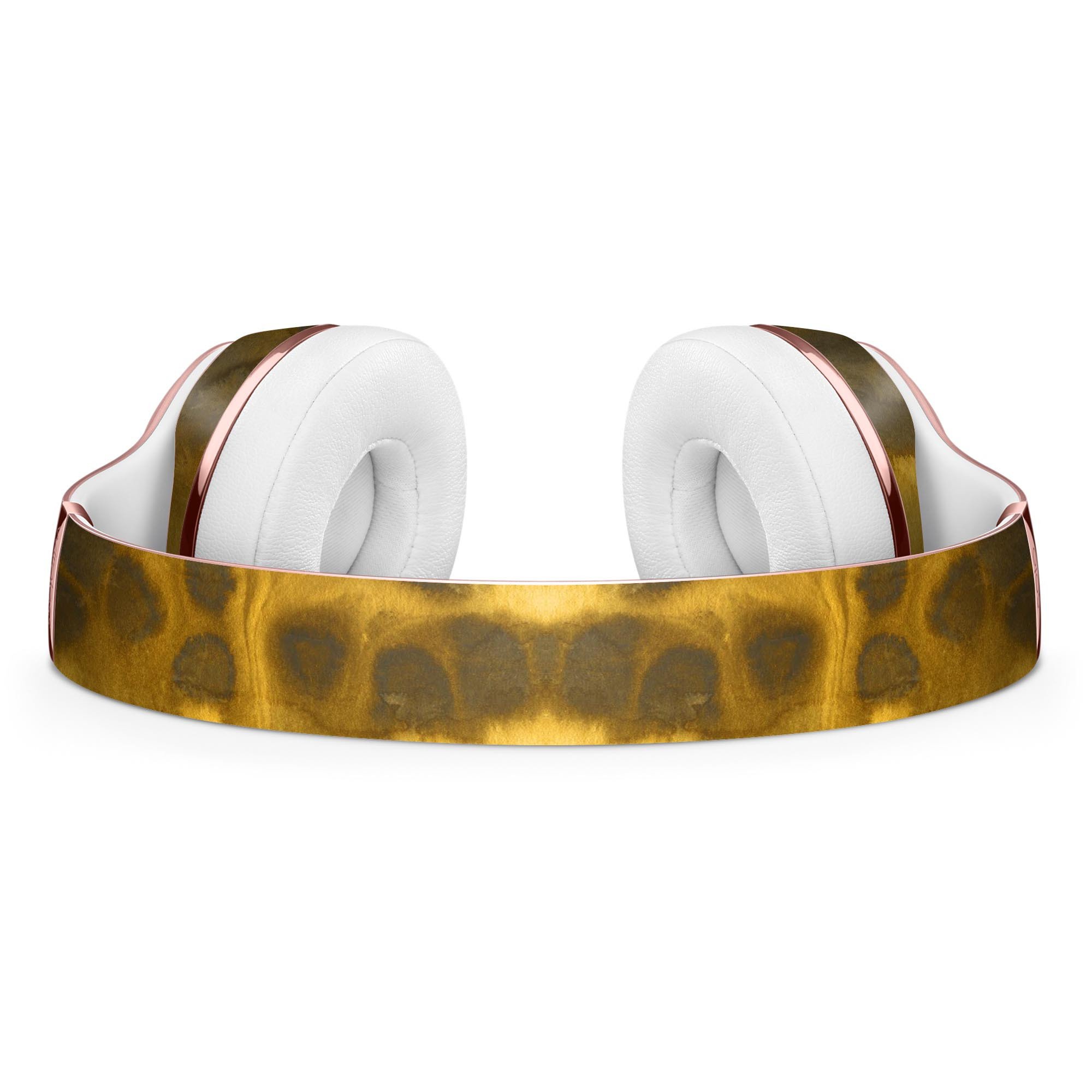 Golden Wheat Field Caverns Full-Body Skin Kit for Beats by Dre Solo 3 Wireless Headphones, showcasing a stylish design and premium vinyl material.