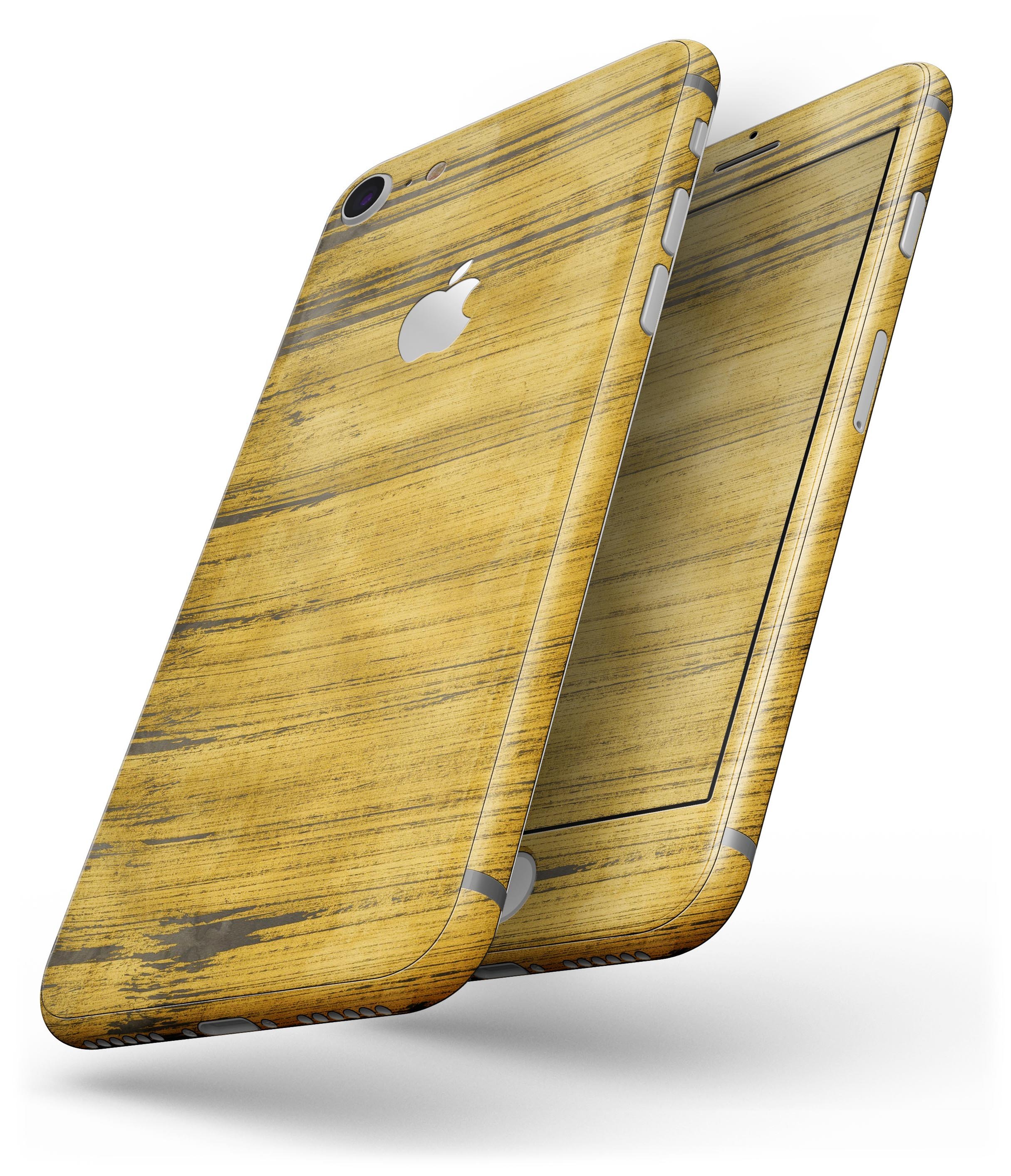 Golden Wheat Lines skin for iPhone 8 and 8 Plus, showcasing a stylish design with a premium vinyl finish.