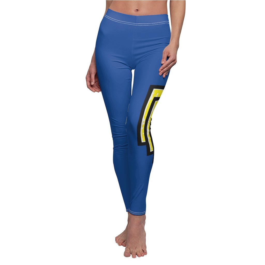 A pair of vibrant Graphic Active Casual Leggings featuring a skinny fit design, made from soft brushed suede material.