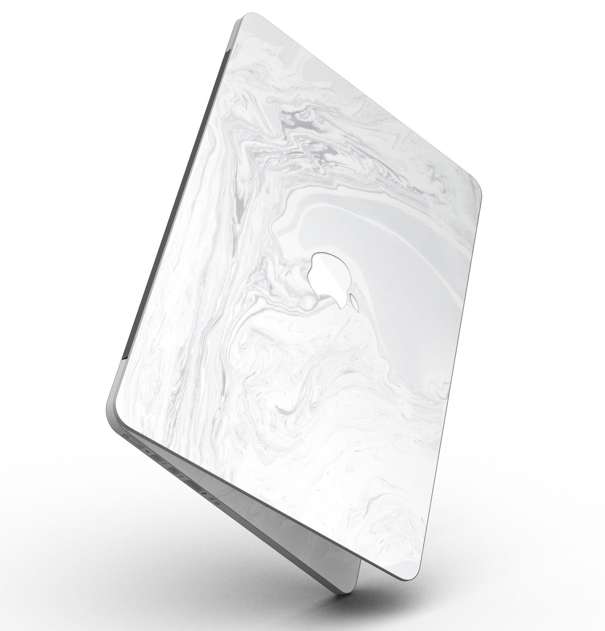 Gray 11 Textured Marble skin for MacBook Pro with Retina Display, showcasing a stylish and protective design.