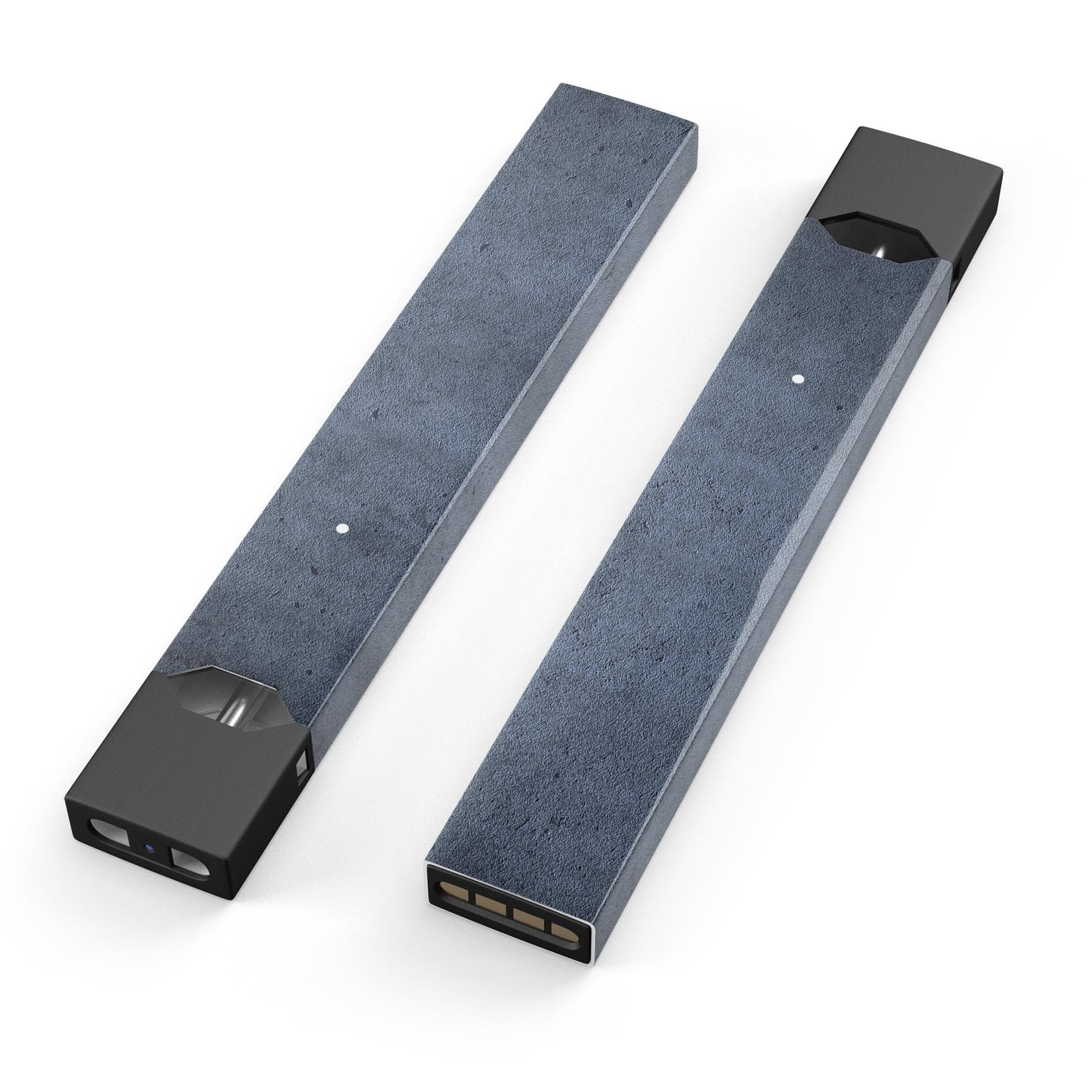 Grunge Blue Concrete Surface decal skin wrap for JUUL vaping device, showcasing a stylish and protective design.