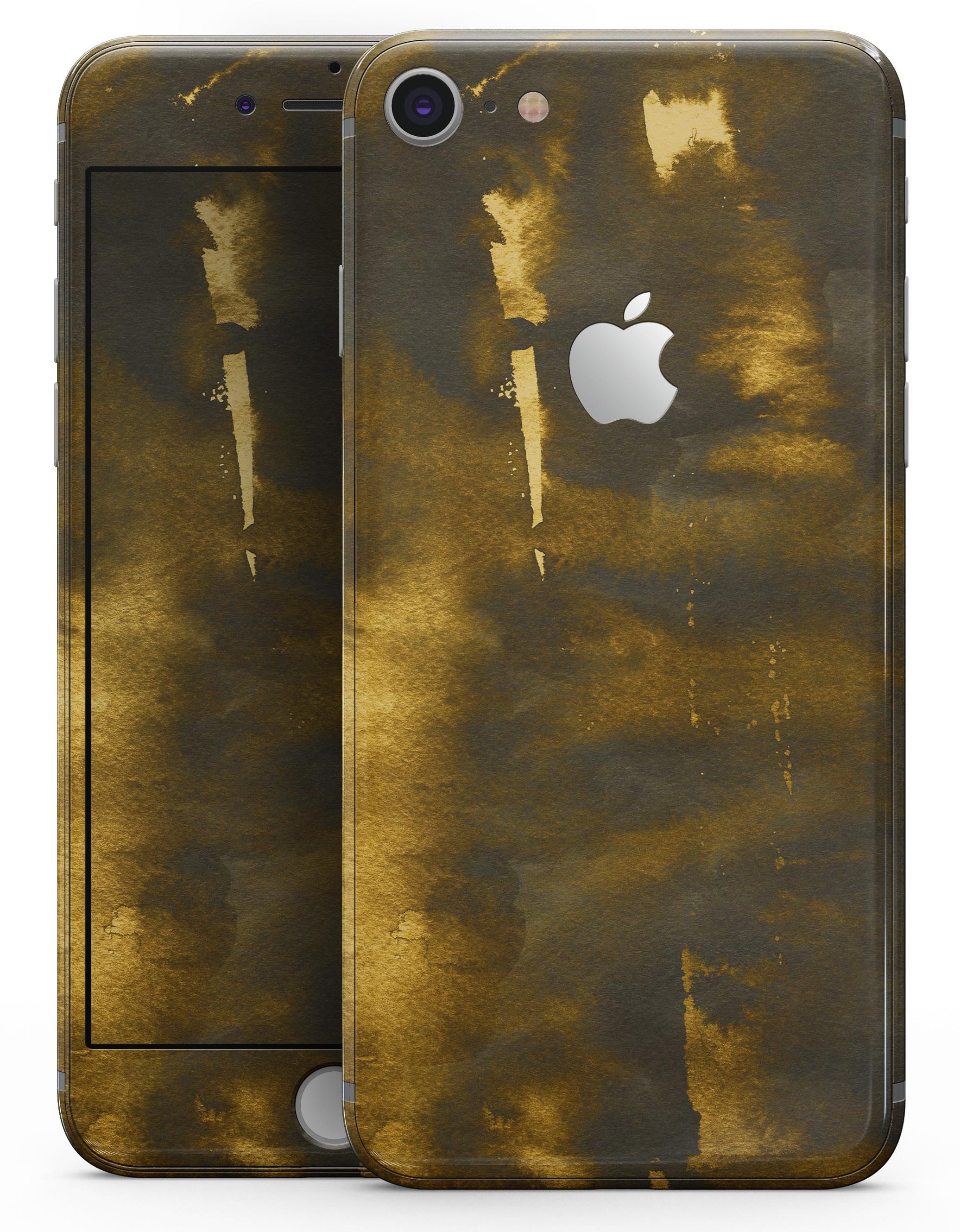 Grunge Golden Hour skin for iPhone 8 and 8 Plus, showcasing a stylish design with a premium vinyl finish.