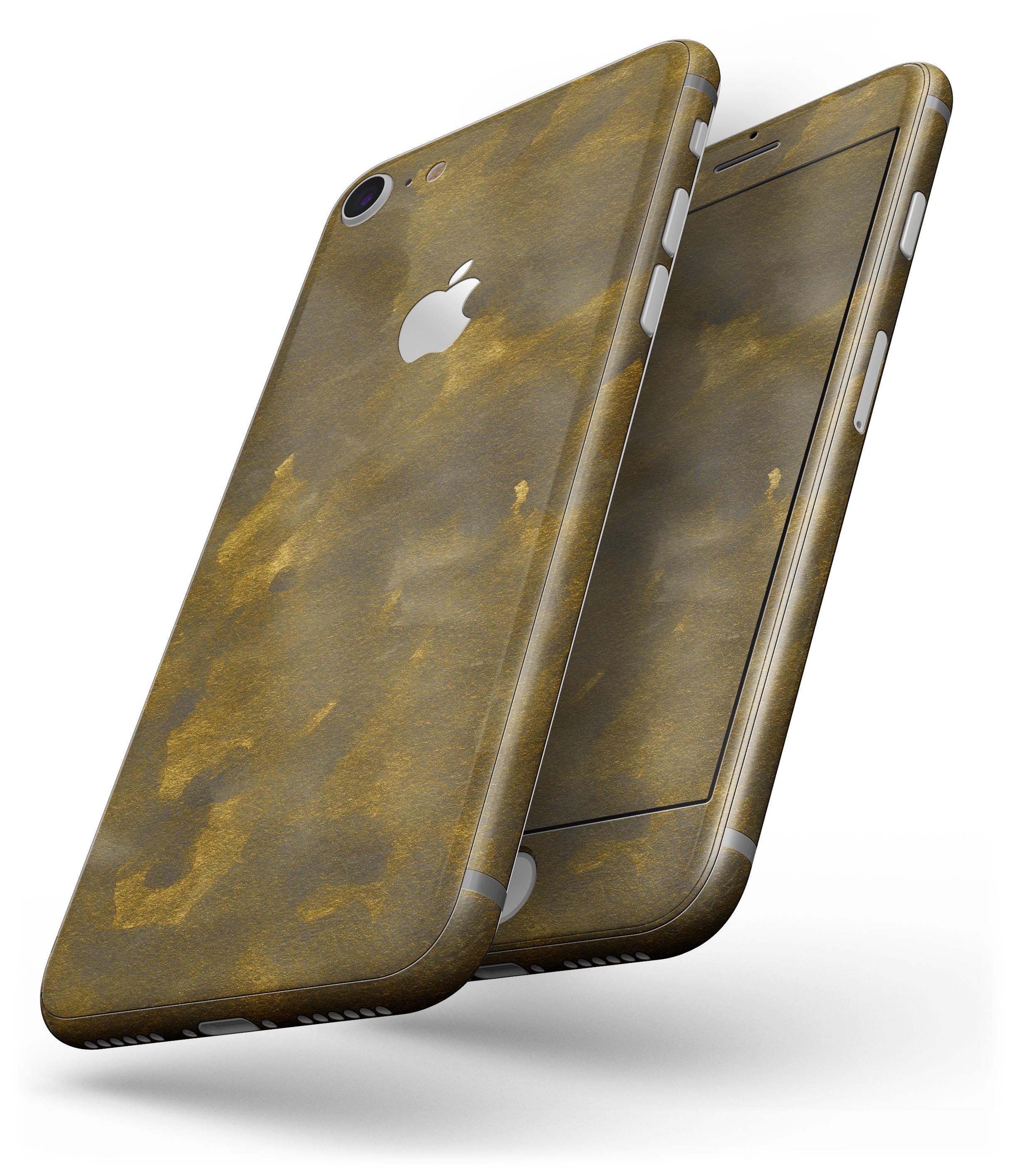 Grungy Golden Fog skin for iPhone 8 and 8 Plus, showcasing a stylish design with a unique texture.