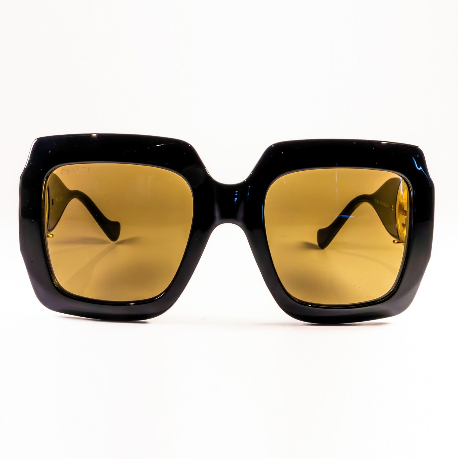 Gucci GG1022S Sunglasses featuring a full rim square frame made of acetate, showcasing a stylish design.