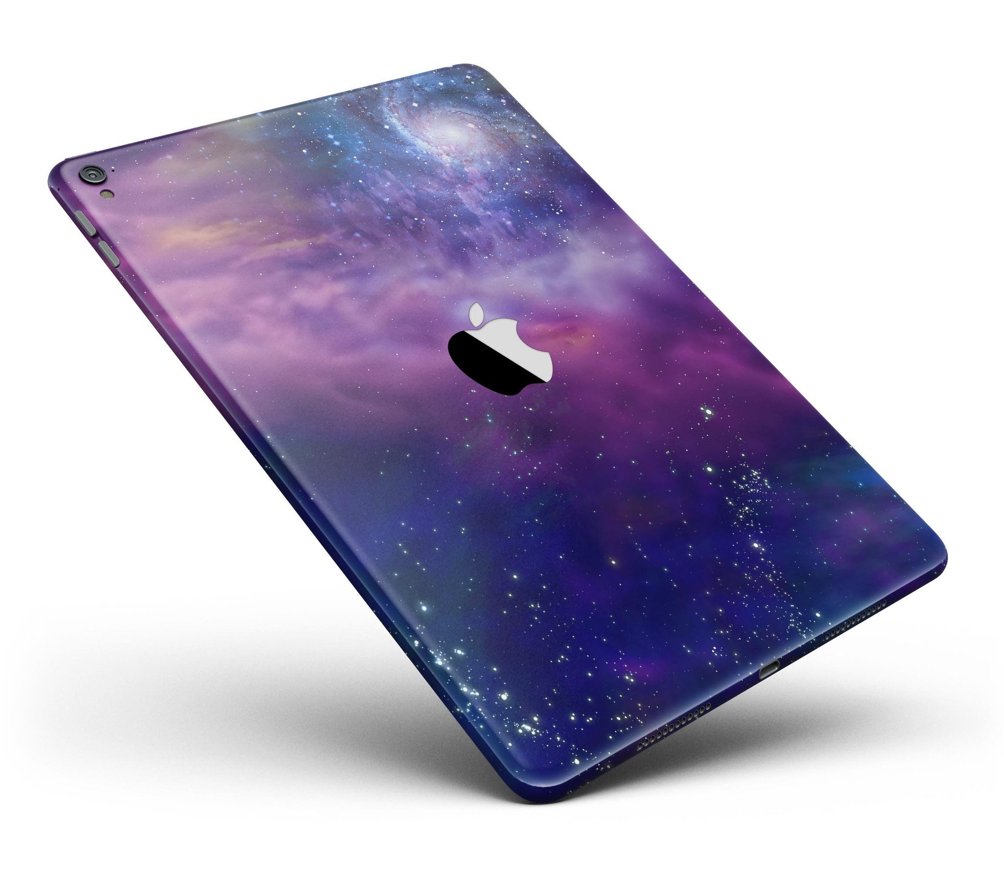 Full body skin for iPad Pro featuring a space adventure design, available in glossy or matte finishes.