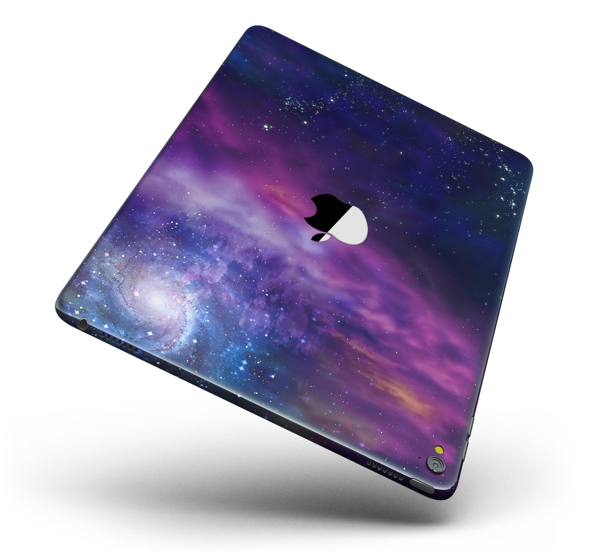 Full body skin for iPad Pro featuring a space adventure design, available in glossy or matte finishes.