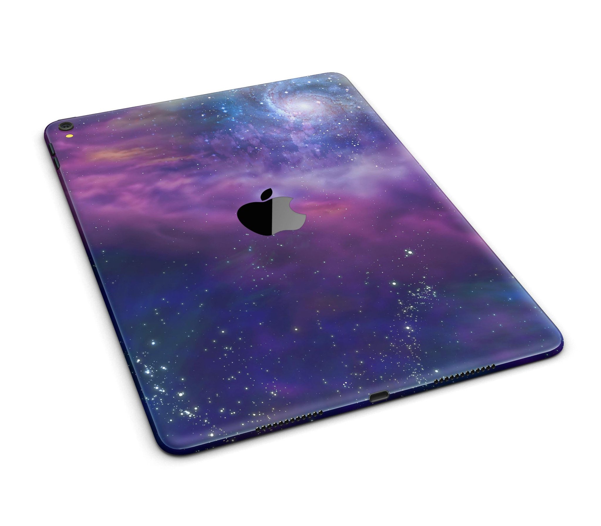 Full body skin for iPad Pro featuring a space adventure design, available in glossy or matte finishes.