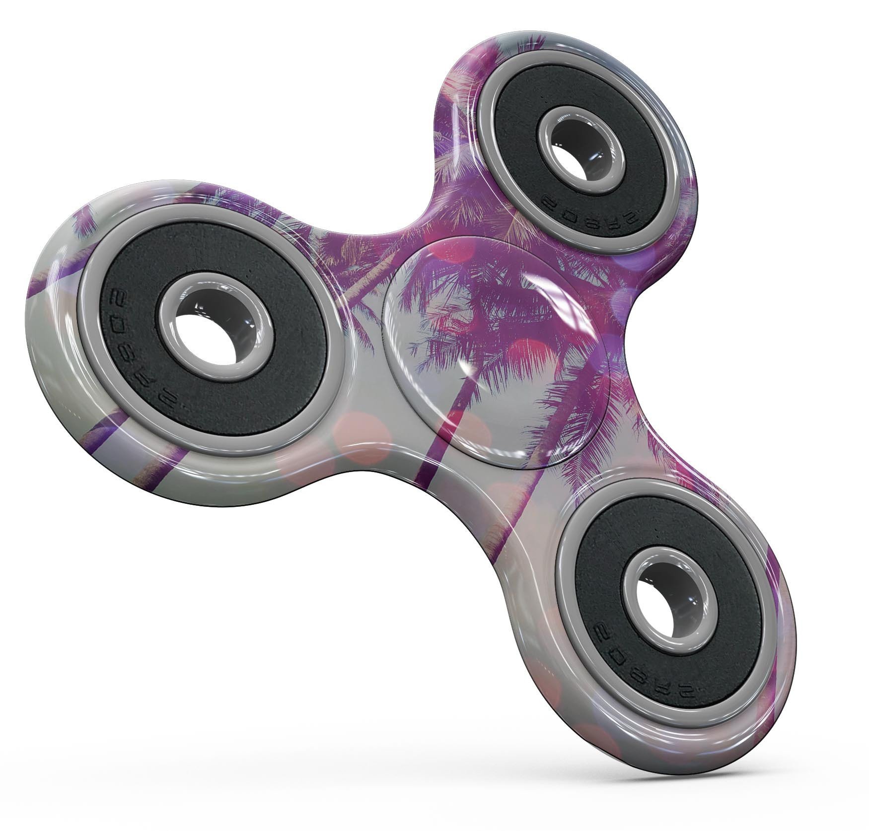 Hollywood Glamour Full-Body Fidget Spinner Skin-Kit showcasing vibrant design and premium vinyl material.