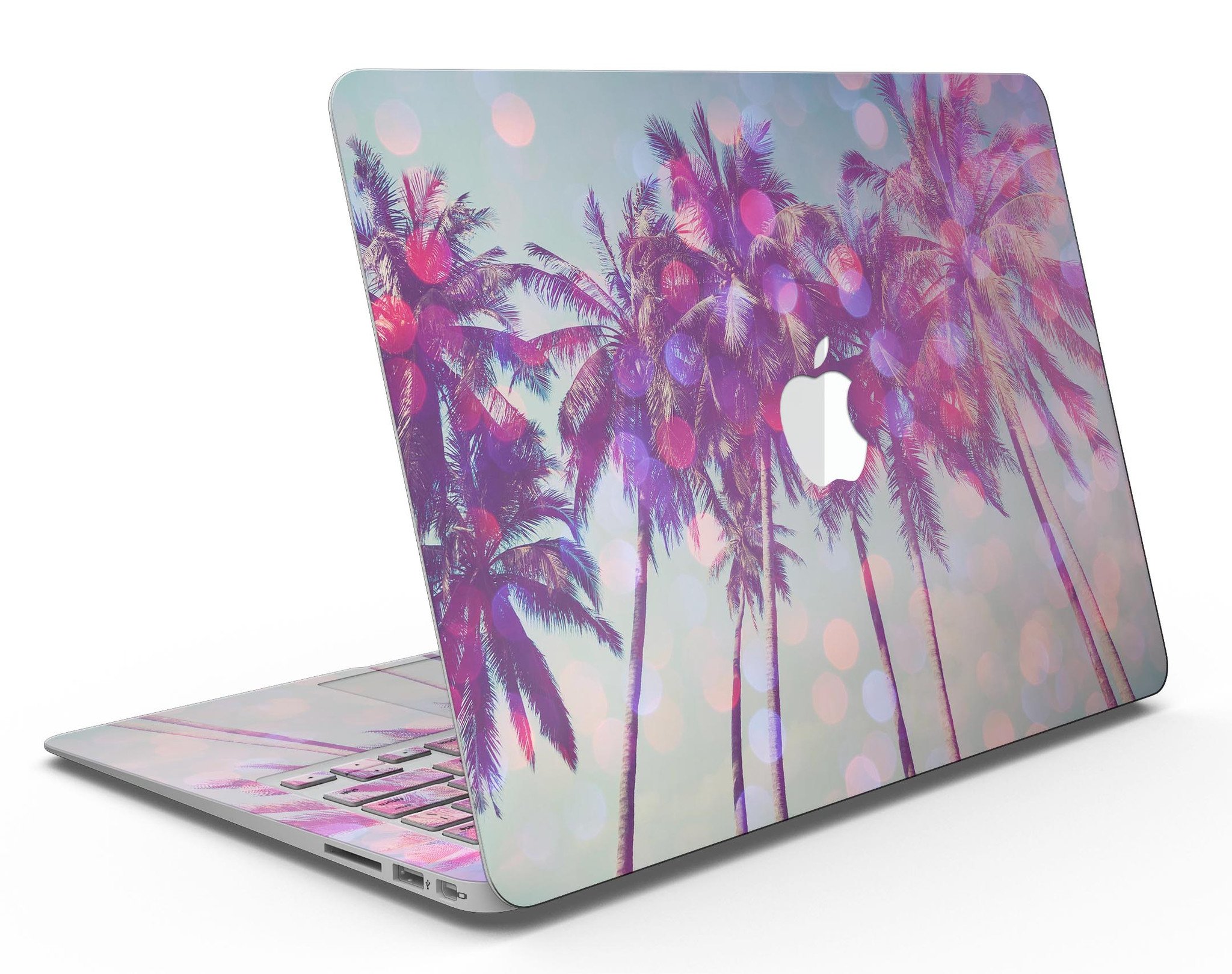 Hollywood Glamour MacBook Air Skin Kit showcasing stylish vinyl design with gloss and matte options.